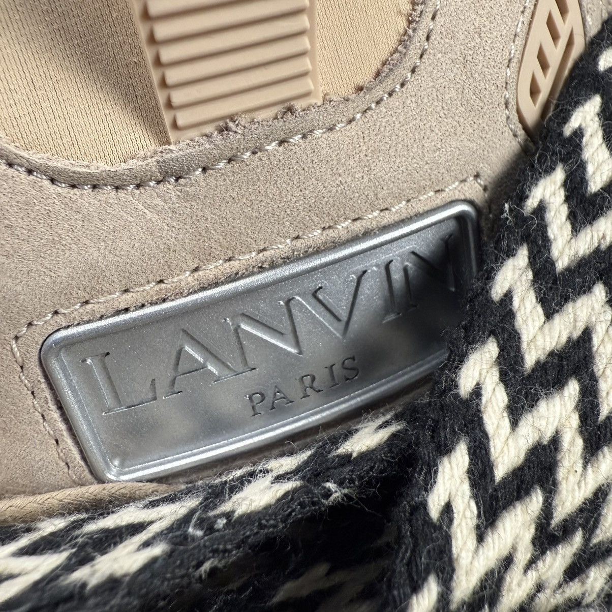 Lanvin Lanvin Curb Zigzag-Laces Round Toe ‘Pink’ Shoes Size US 8 / EU 41 - 2 Thumbnail