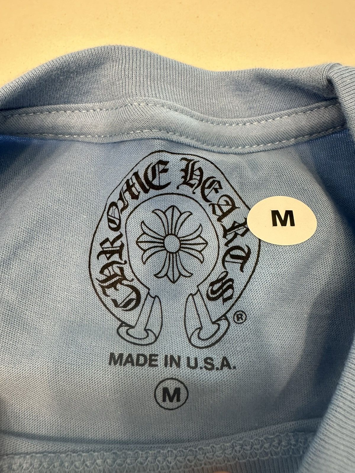 Chrome Hearts 🔥Chrome Hearts Miami Art Basel Blue Tee🔥 Size US M / EU 48-50 / 2 - 4 Thumbnail
