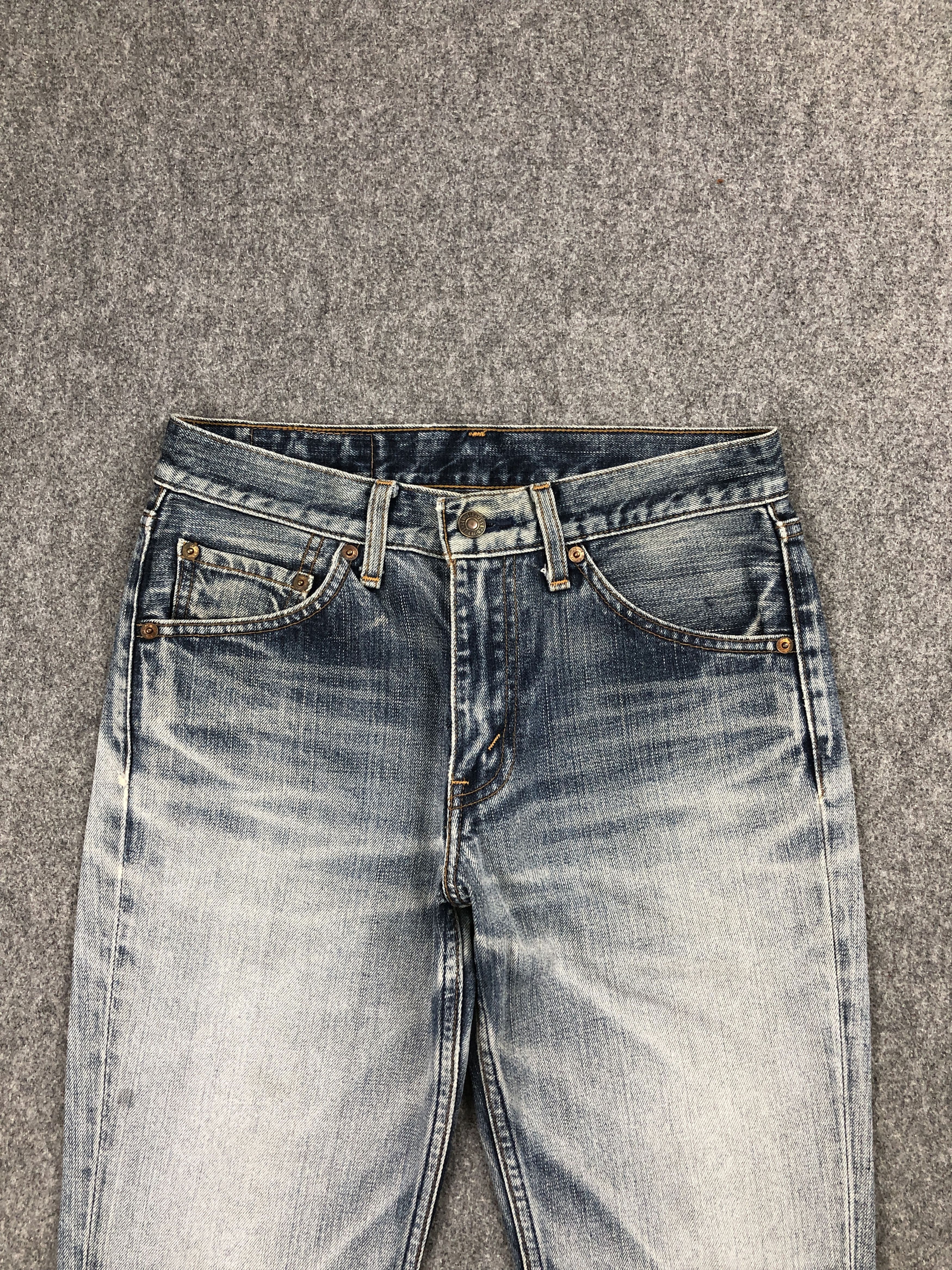 Levi's Vintage Levis 517 Flared Bootcut Bell Bottom Jeans DP2459 Size US 27 - 2 Thumbnail