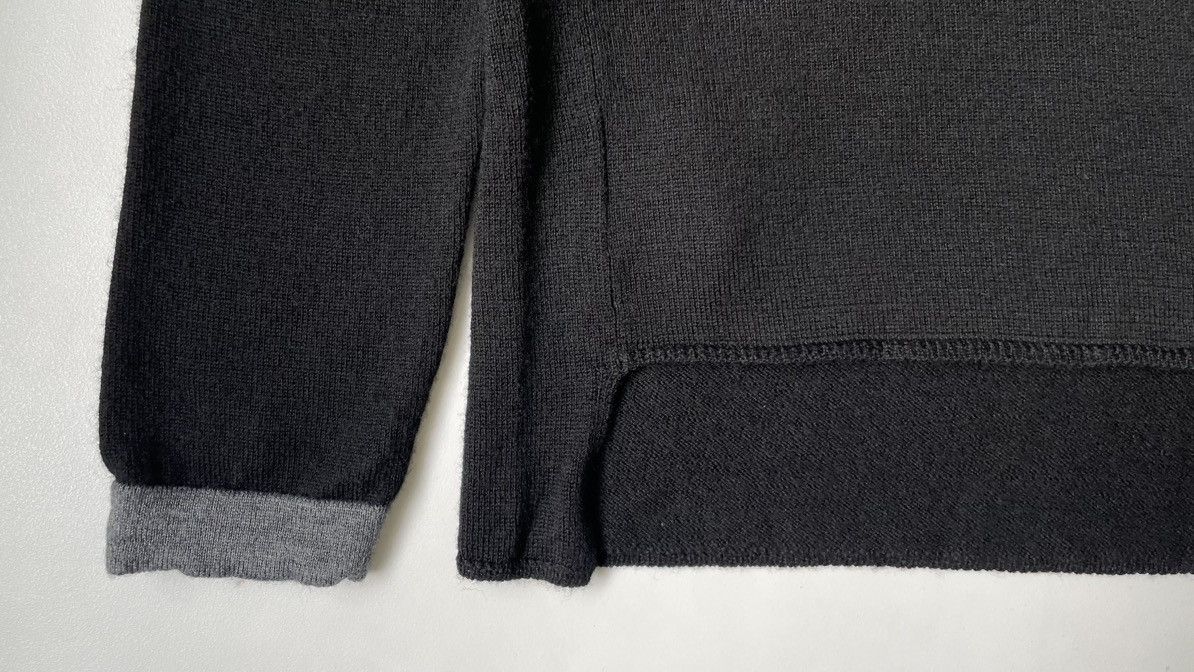Comme des Garcons ‘Drown’ Instarsia Knit Wool Sweater Size US L / EU 52-54 / 3 - 11 Thumbnail