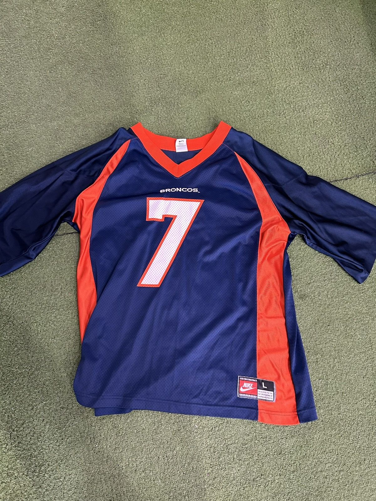 NFL × Nike Nike Vintage John Elway Denver Broncos Jersey Size US L / EU 52-54 / 3 - 2 Thumbnail