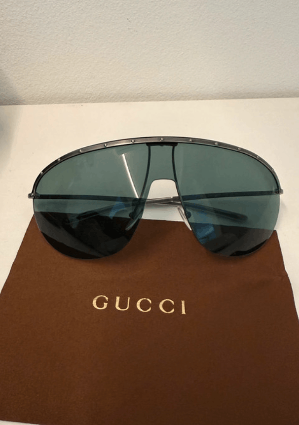 Gucci Gucci Sunglasses GG2686 Silver Vintage Tom Ford Rare Iconic Size ONE SIZE - 2 Thumbnail