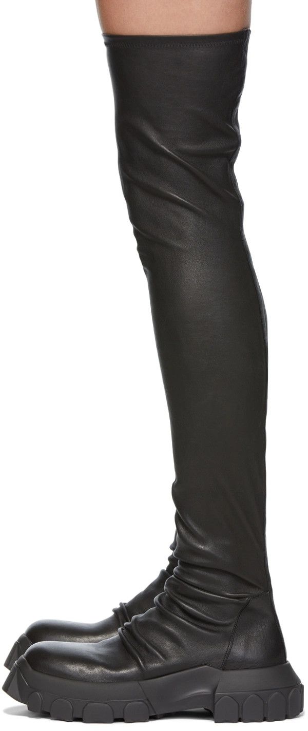 Rick Owens o1y0126 Boots in Black Size US 6 / IT 36 - 2 Thumbnail