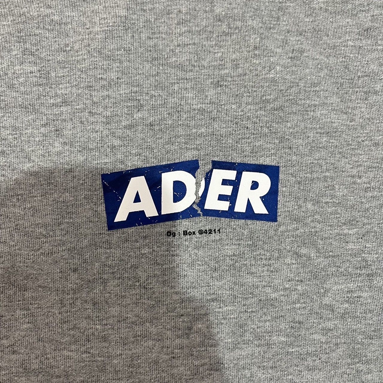 Ader Error ADER error Grey Og Box 4211 Sweatshirt Size US M / EU 48-50 / 2 - 9 Thumbnail