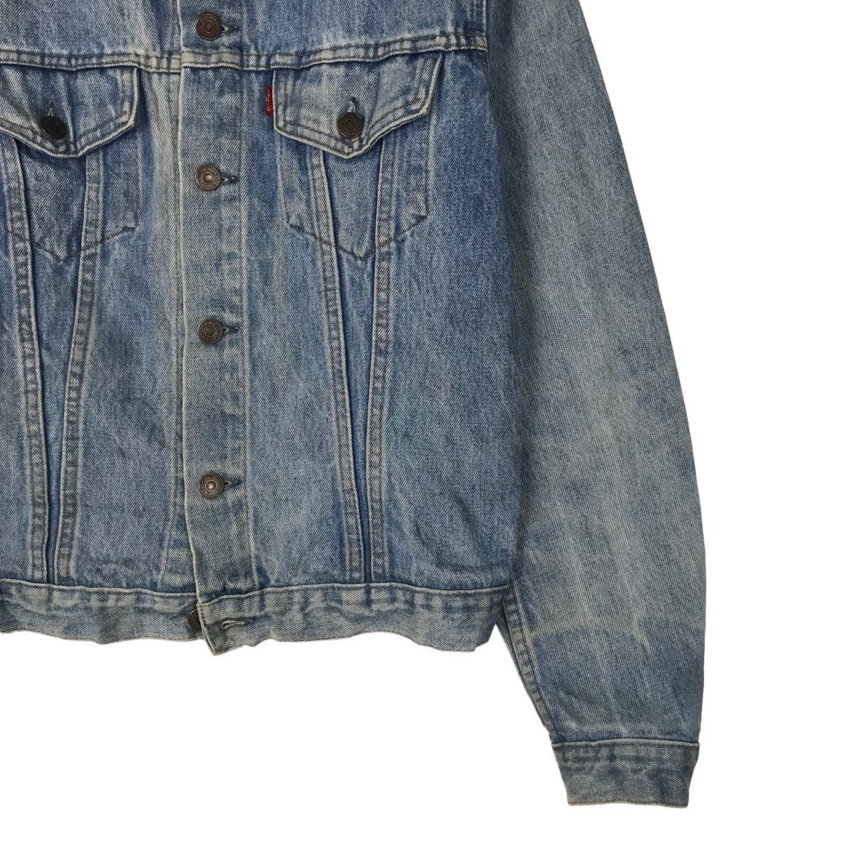 Levi's 🔥 90s RARE VINTAGE LEVIS 705 TRUCKER JACKET MADE IN FRANCE Size US M / EU 48-50 / 2 - 4 Thumbnail