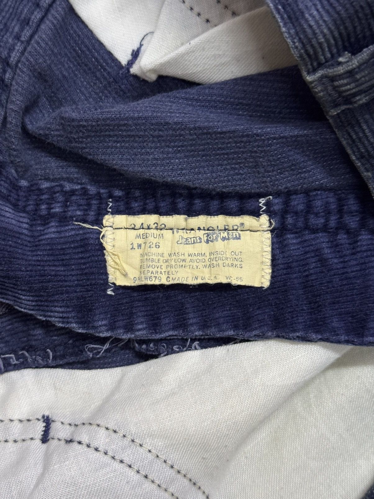 Vintage × Wrangler Wrangler Vintage 70s Size US 34 / EU 50 - 6 Thumbnail