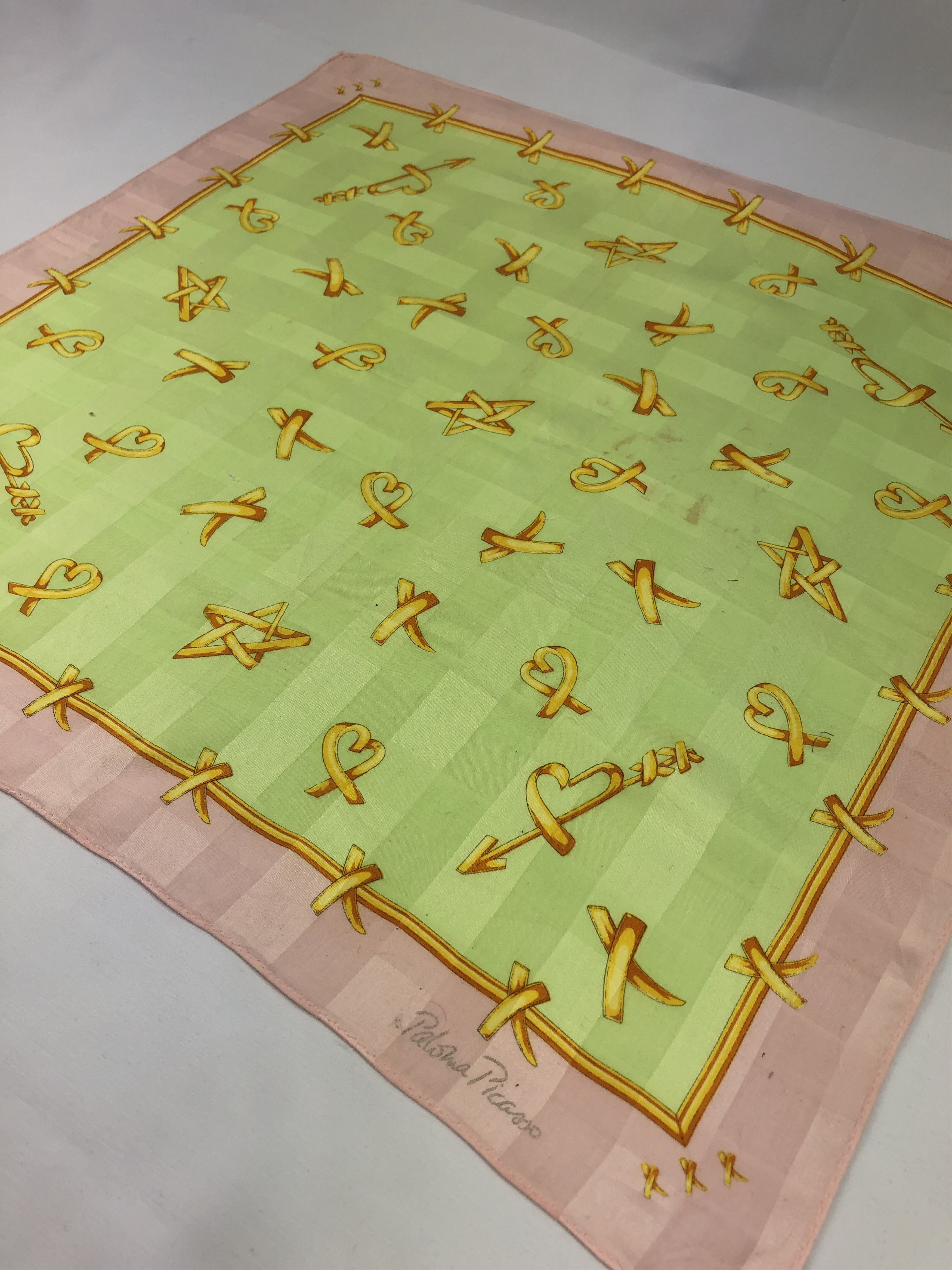 Paloma Picasso Paloma Picasso Handkerchief / Bandana / Neckerchief Size ONE SIZE - 4 Thumbnail