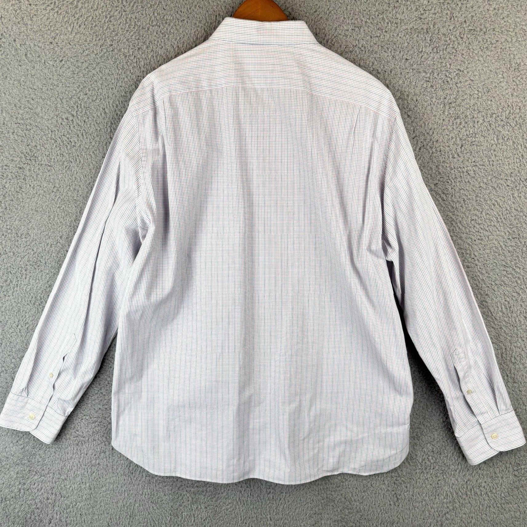 J.Crew J.CREW Haberdashery Shirt Mens 2XL 18-18.5 Cotton 80s 2 Ply Check Button Collared Pocket Twill Dress Shirt Mens Regular Long Sleeve Multicolor 80s Size US XXL / EU 58 / 5 - 4 Thumbnail