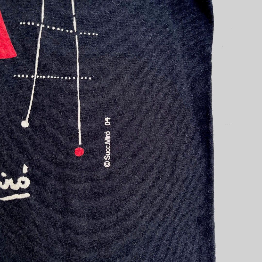 Vintage Joan Miró 2004 Vintage Art Museum Graphic T-Shirt Size US M / EU 48-50 / 2 - 3 Thumbnail