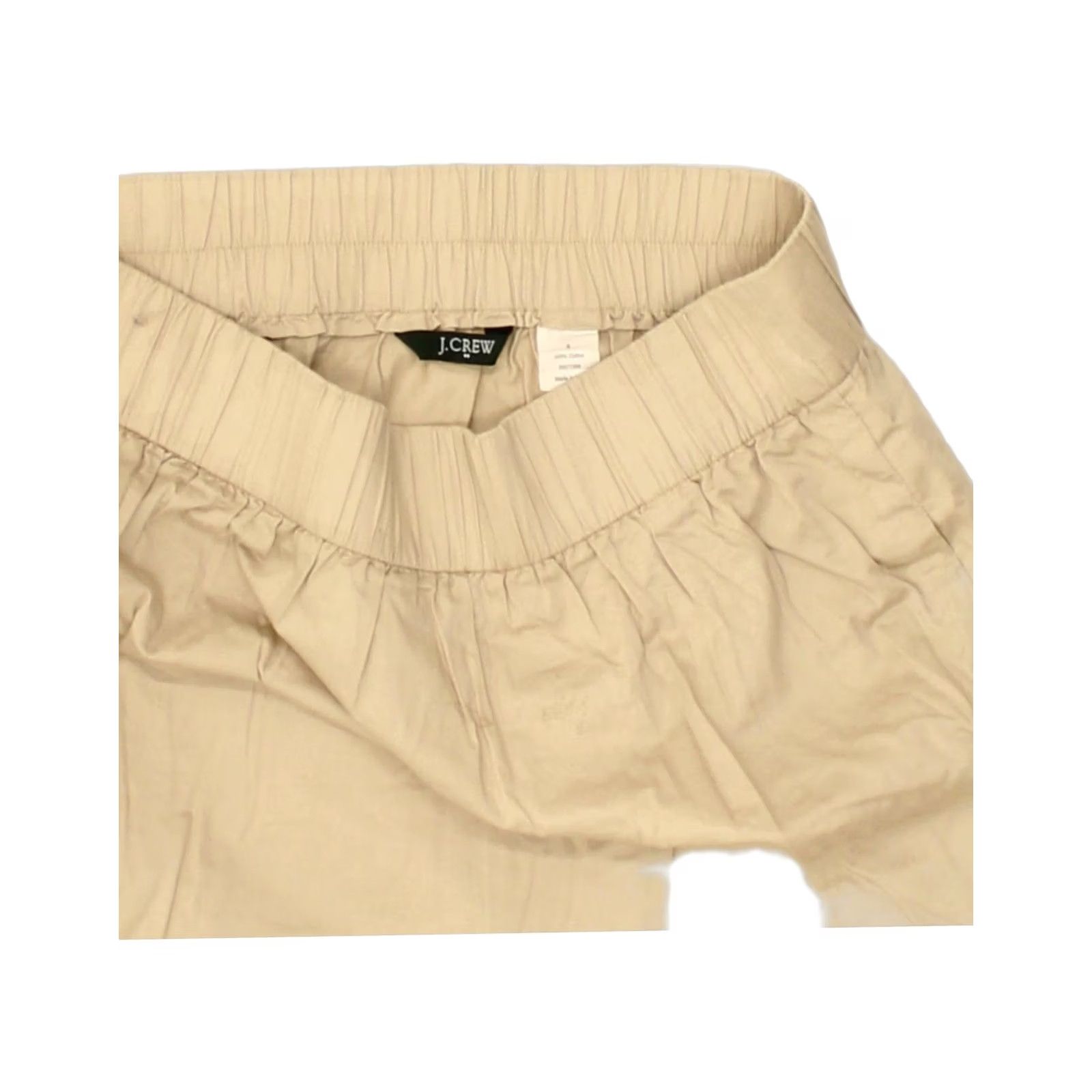 J.Crew J. CREW Womens Skirt Beige Cotton Small US 4 W28 Straight Size 28" / US 6 / IT 42 - 4 Thumbnail