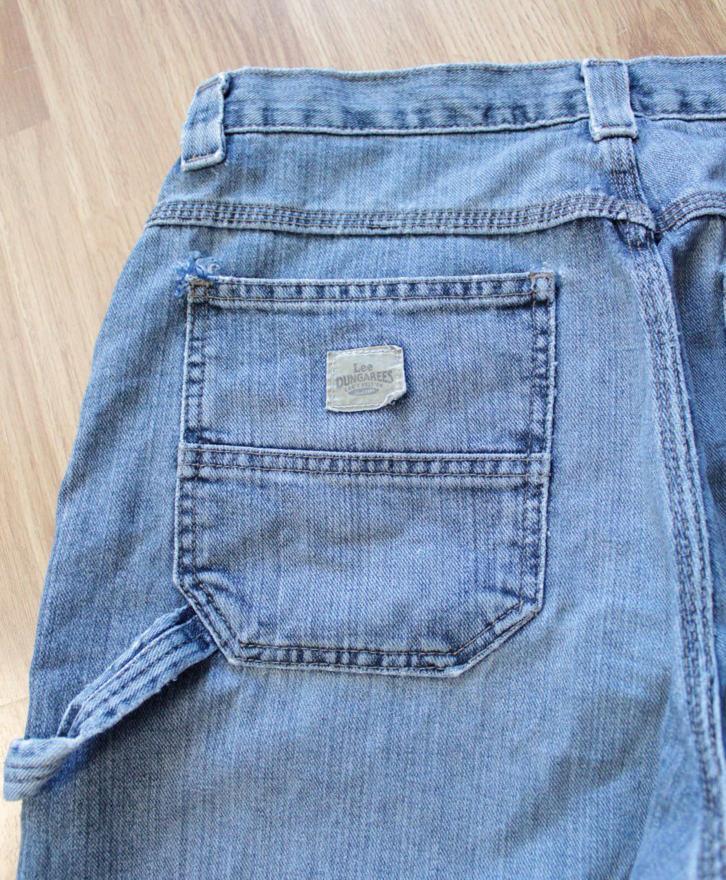 Japanese Brand × Vintage 🔥 VINTAGE DENIM CARPENTER DETROIT CHORE JEANS LEE DUNGAREES Size US 32 / EU 48 - 3 Thumbnail