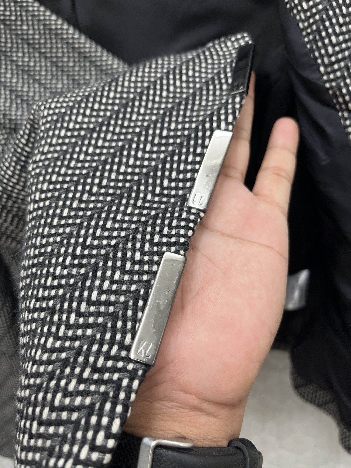Chanel 🔥🔥🔥STEALS KARL LAGERFIELD CROPPED JACKET Size S / US 4 / IT 40 - 10 Thumbnail