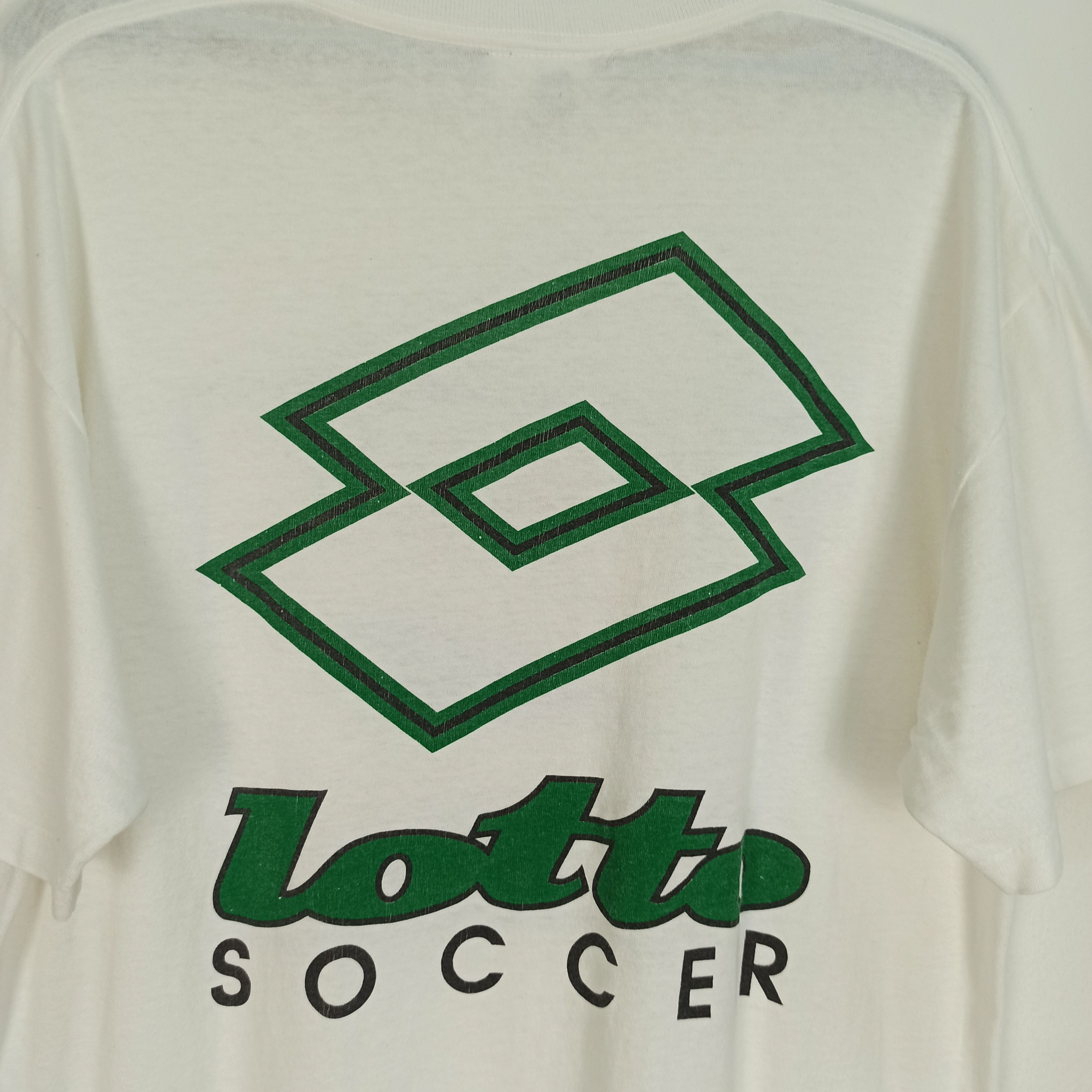 Lotto Sport Vintage FIFA World Cup France 98 Promo T-shirt Lotto Soccer Size US L / EU 52-54 / 3 - 6 Thumbnail
