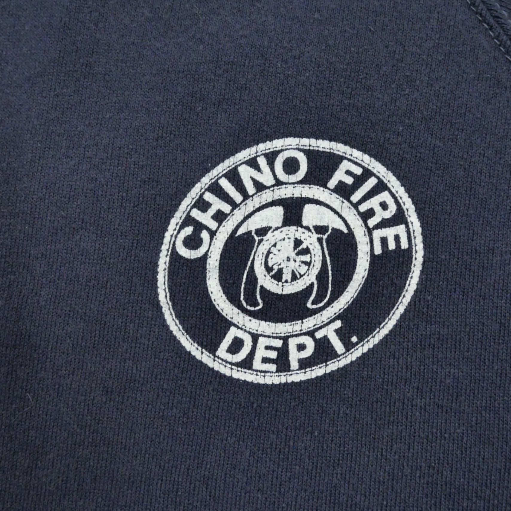 Vintage VINTAGE Fire Department Sweatshirt Adult XL Blue Chino California Fighter 80s Sportswear Shirt Mens Size US XL / EU 56 / 4 - 2 Thumbnail