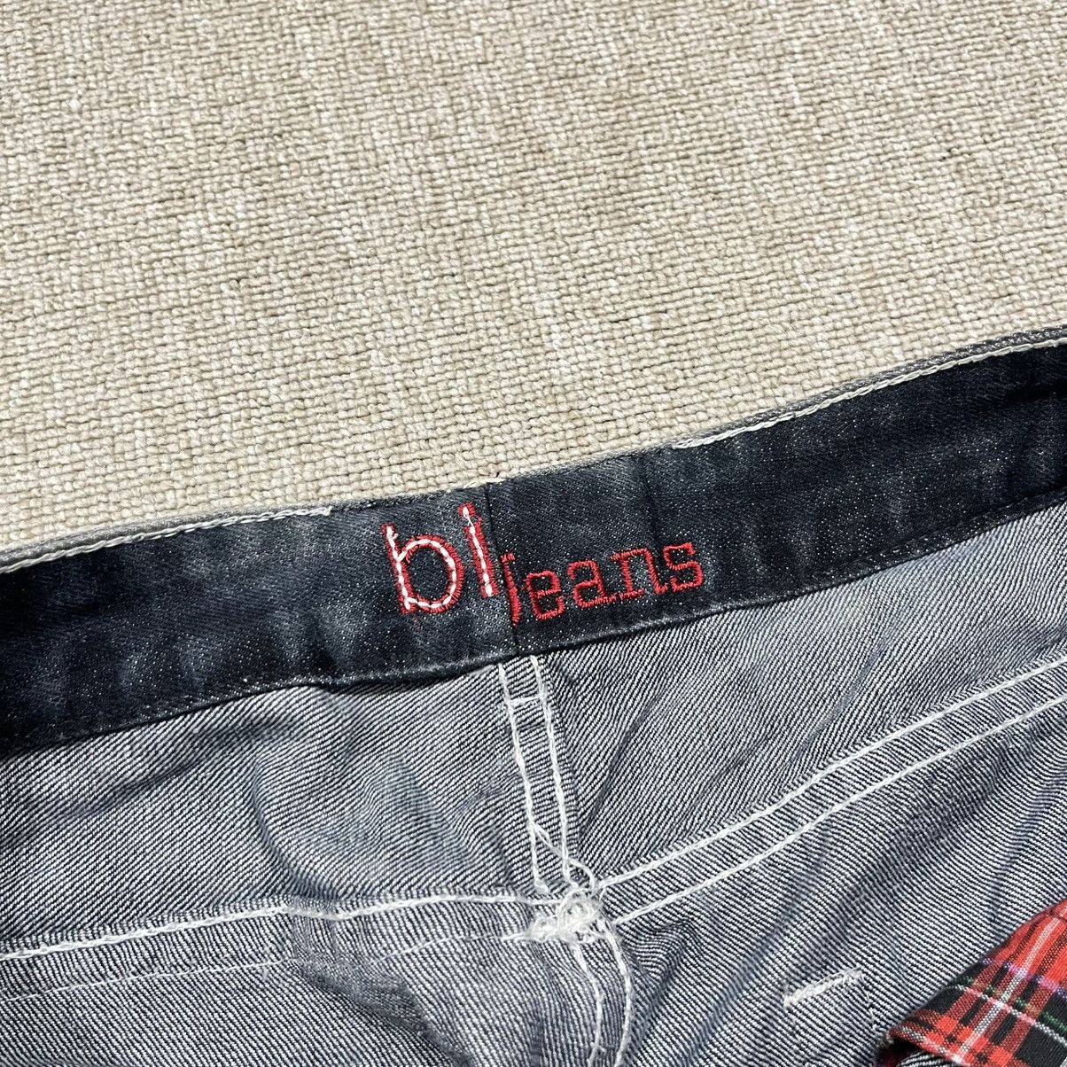 Hysteric Glamour BI Jeans - Skull Destroyed Studed Mud Wash Skinny Jeans Size US 32 / EU 48 - 10 Thumbnail