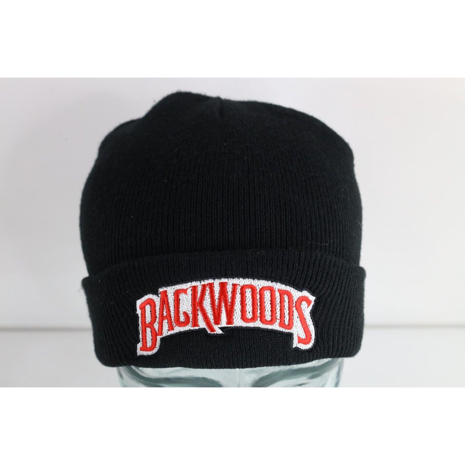 Vintage Vintage Y2K Streetwear Backwoods Rolling Papers Knit Beanie Size ONE SIZE - 1 Thumbnail