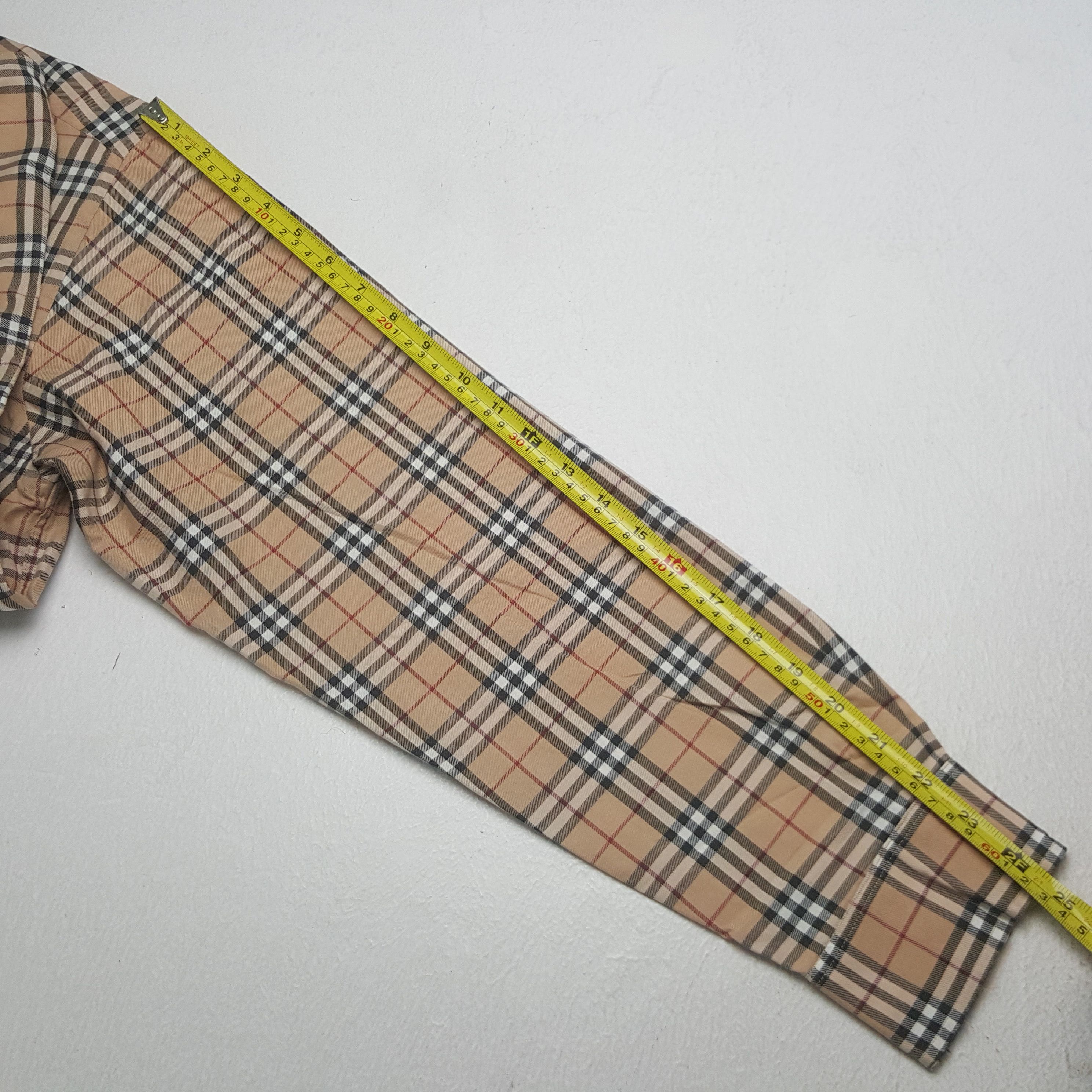 Burberry Vintage Burberry London Nova Check Button Up Shirt Size US L / EU 52-54 / 3 - 6 Thumbnail