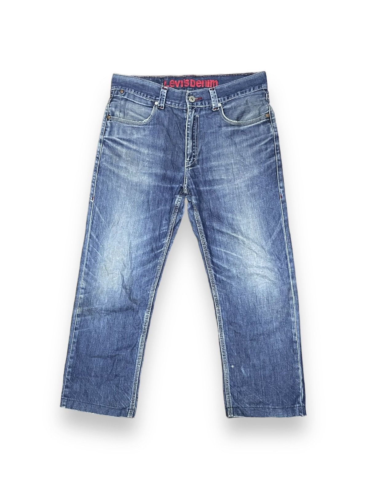 Levi's × Vintage VINTAGE LEVI’S DENIM 523 STRAIGHT RED PATCH SPECIAL EDITION Size US 34 / EU 50 - 3 Thumbnail