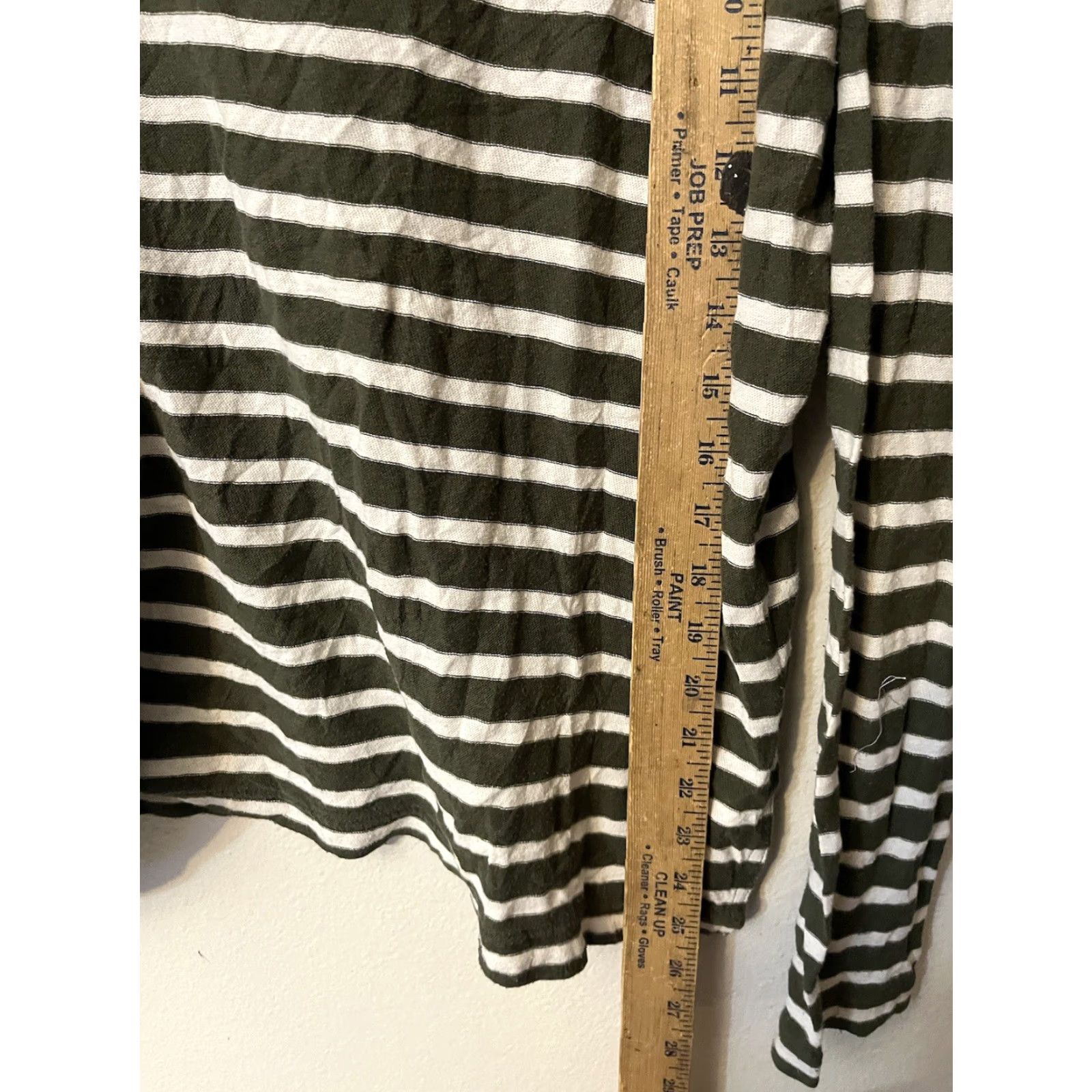 J.Crew J.CREW Multicolor Striped Long Sleeve T-Shirt Women's Medium Cotton Scoop Neck Size M / US 6-8 / IT 42-44 - 5 Thumbnail