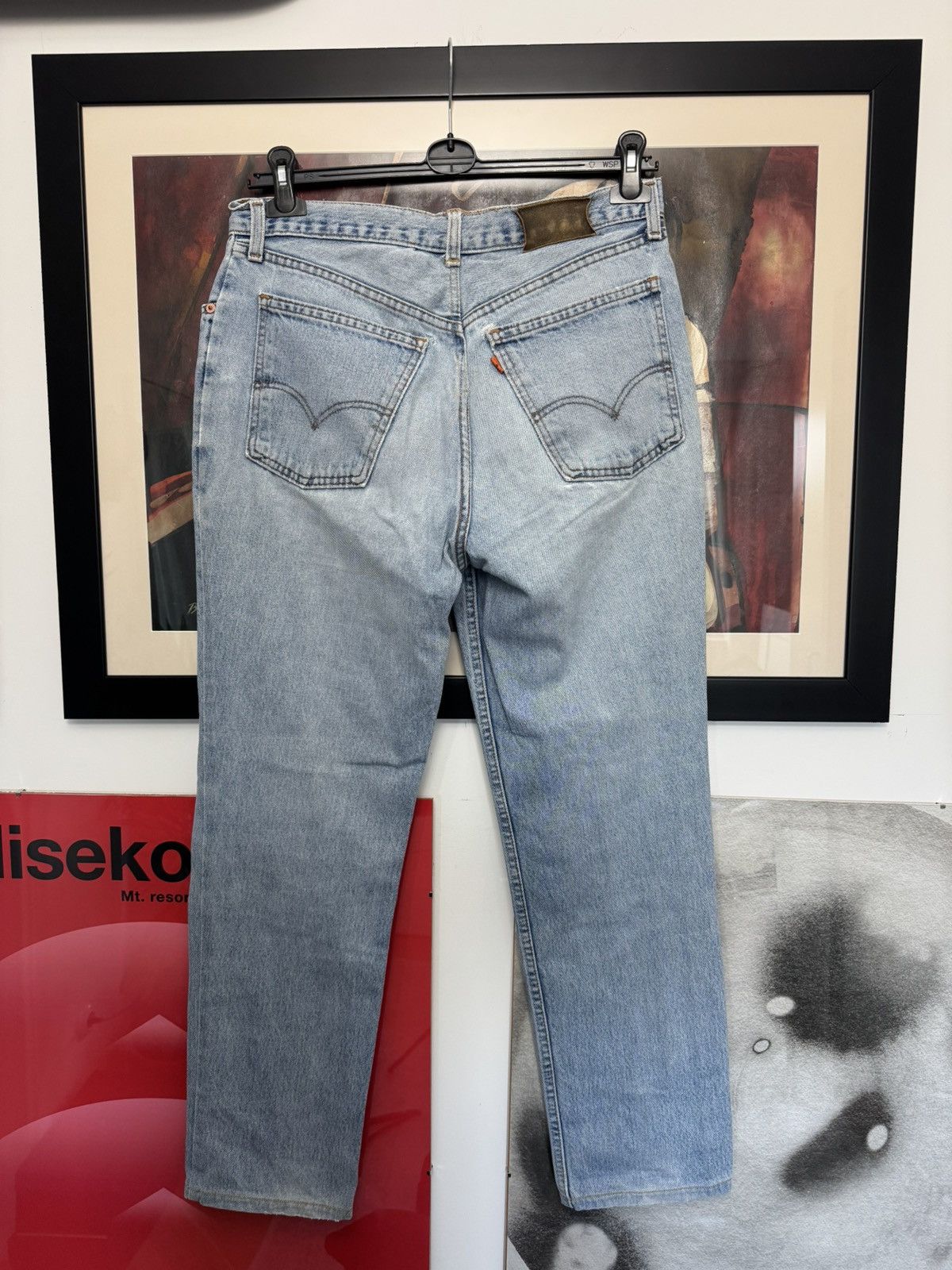 Levi's 1993 Vintage 90s Levis Orange Tab 630 Denim Blue Casual Rare Size US 36 / EU 52 - 2 Thumbnail