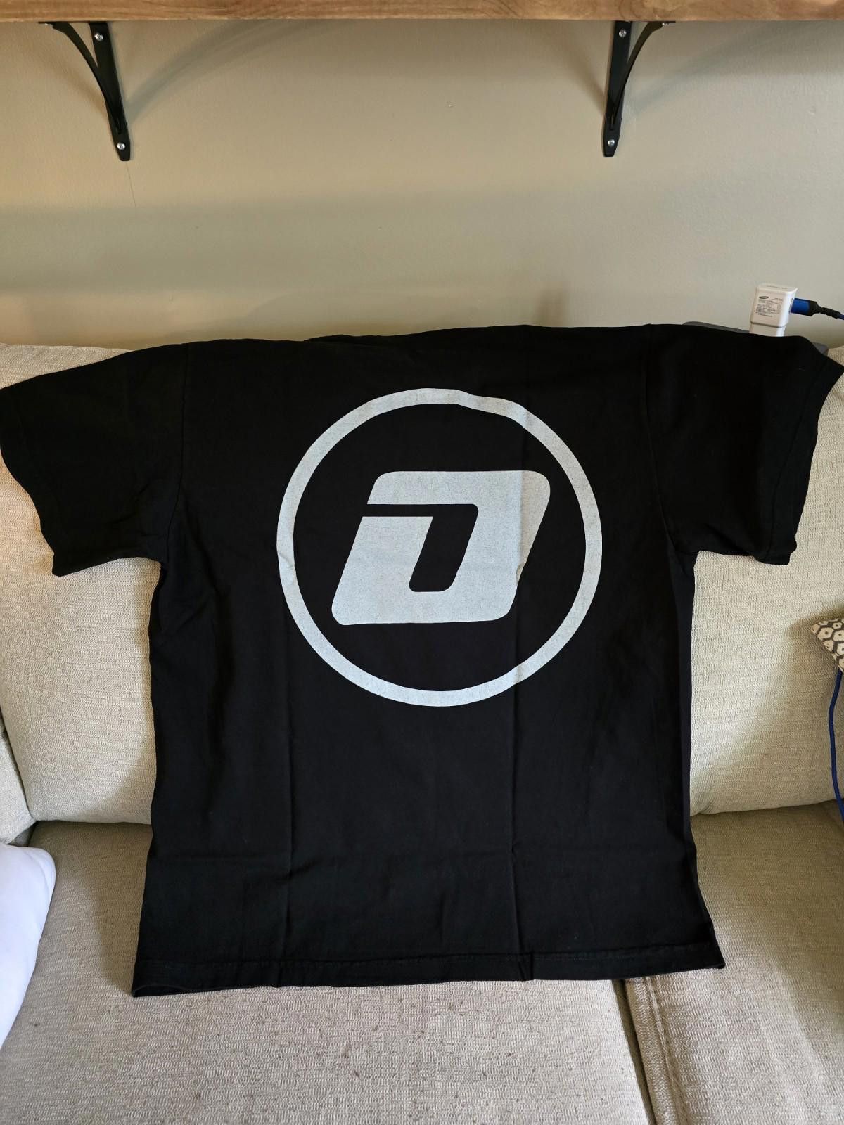 Designer Black Graphic T-Shirt Observance Labs “NWO” Shirt Size L Size US L / EU 52-54 / 3 - 2 Thumbnail