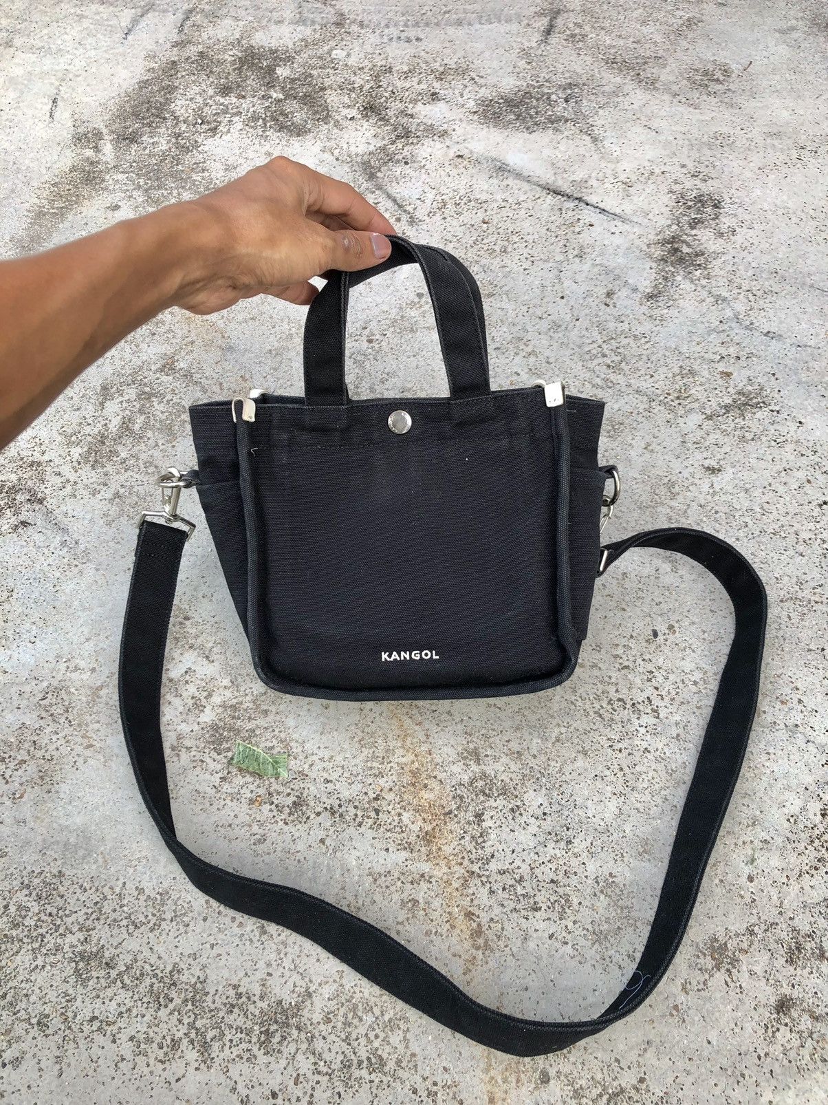 Kangol SMALL TOTE/SLINGBAG CANVAS BY KANGOL Size ONE SIZE - 4 Thumbnail