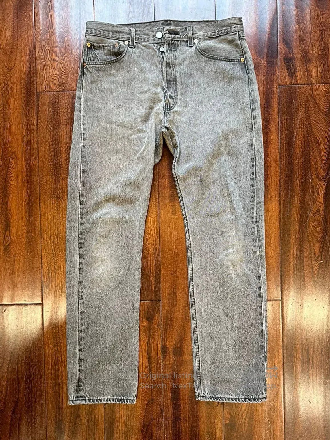 Vintage Vintage Levi's 501 90s USA Jeans. Size US 33 - 1 Thumbnail