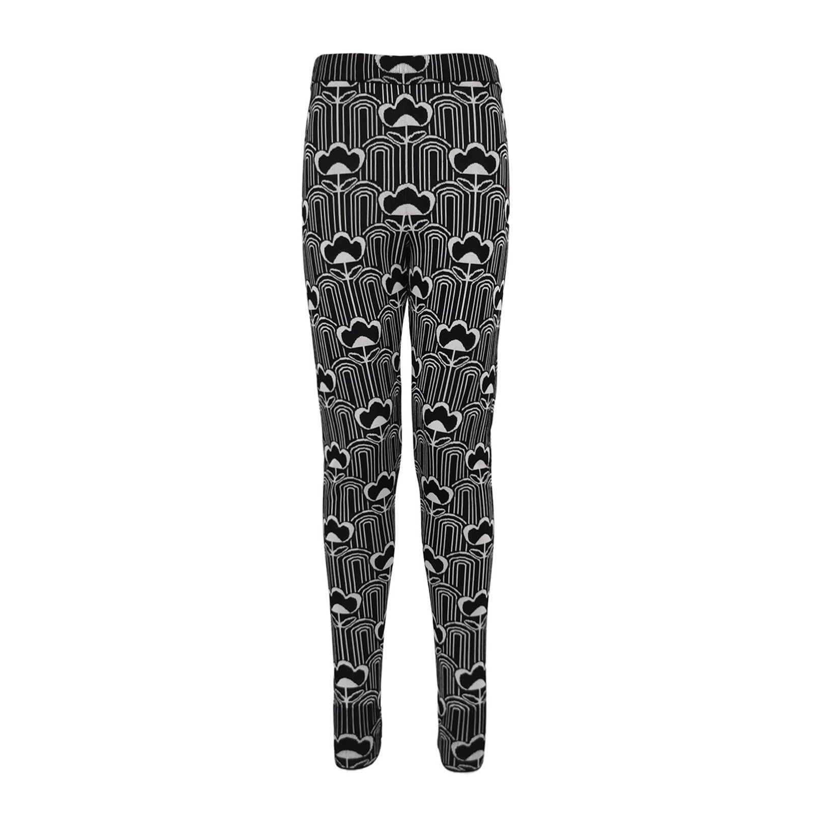 Prada Prada Patterned Knit Leggings Size 38 Size 26" / US 2 / IT 38 - 1 Thumbnail