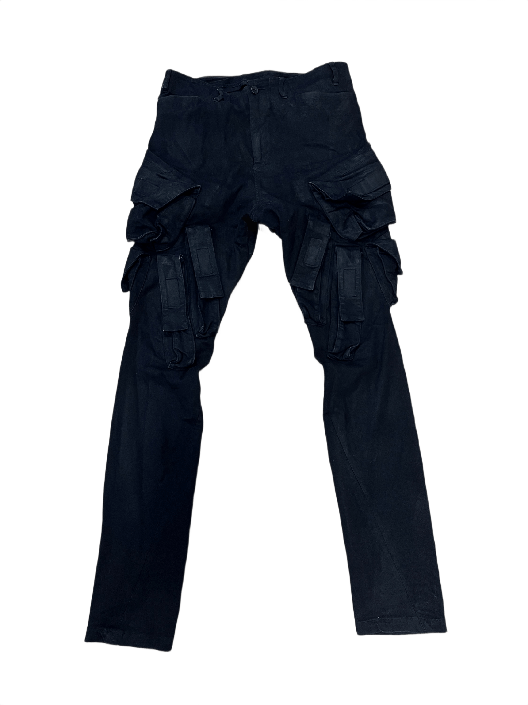 Julius Black Waxed Julius Gas Mask Cargos Size US 32 / EU 48 - 1 Thumbnail