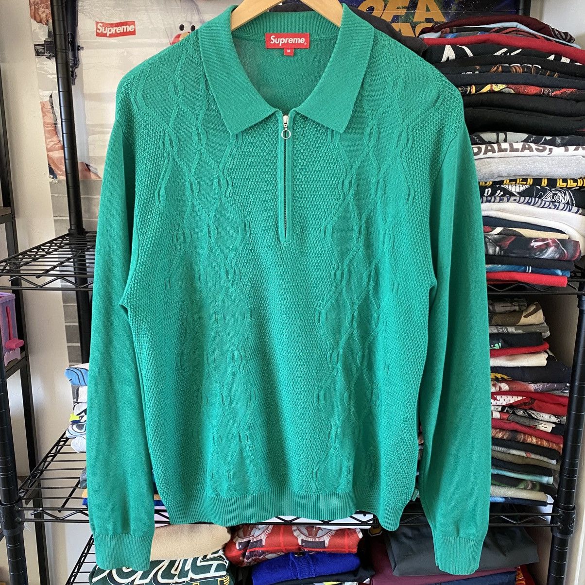 Supreme SS13 Supreme Knit Polo Sweater Short Sleeve Cardigan 2013
