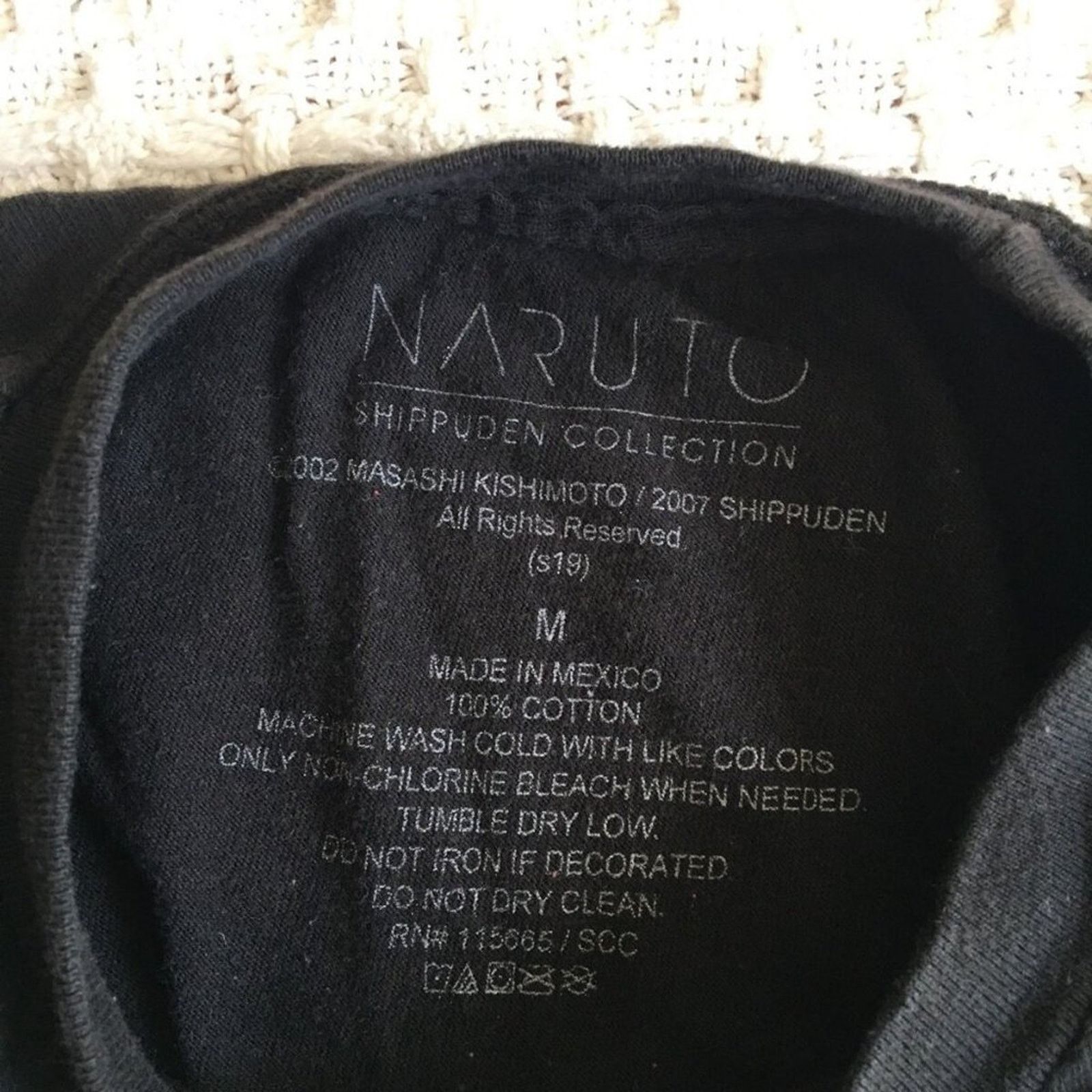 SHIPS Mens Naruto Shippuden Shinobi Tee T-Shirt Size Medium Size US M / EU 48-50 / 2 - 3 Thumbnail