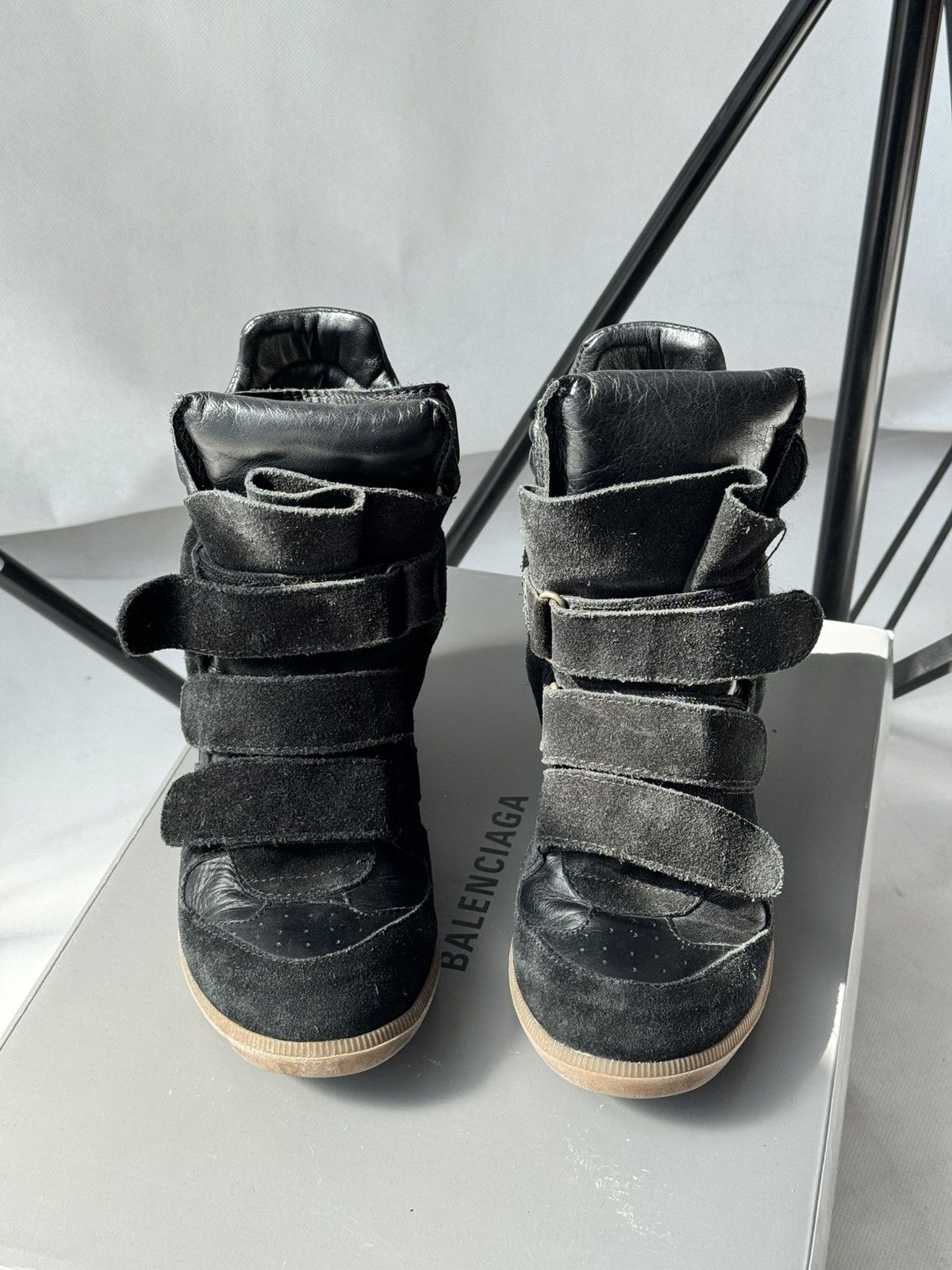 Japanese Brand Isabel Marant Style Suede Leather 'Bekett' Sneakers Size US 8 / IT 38 - 13 Thumbnail