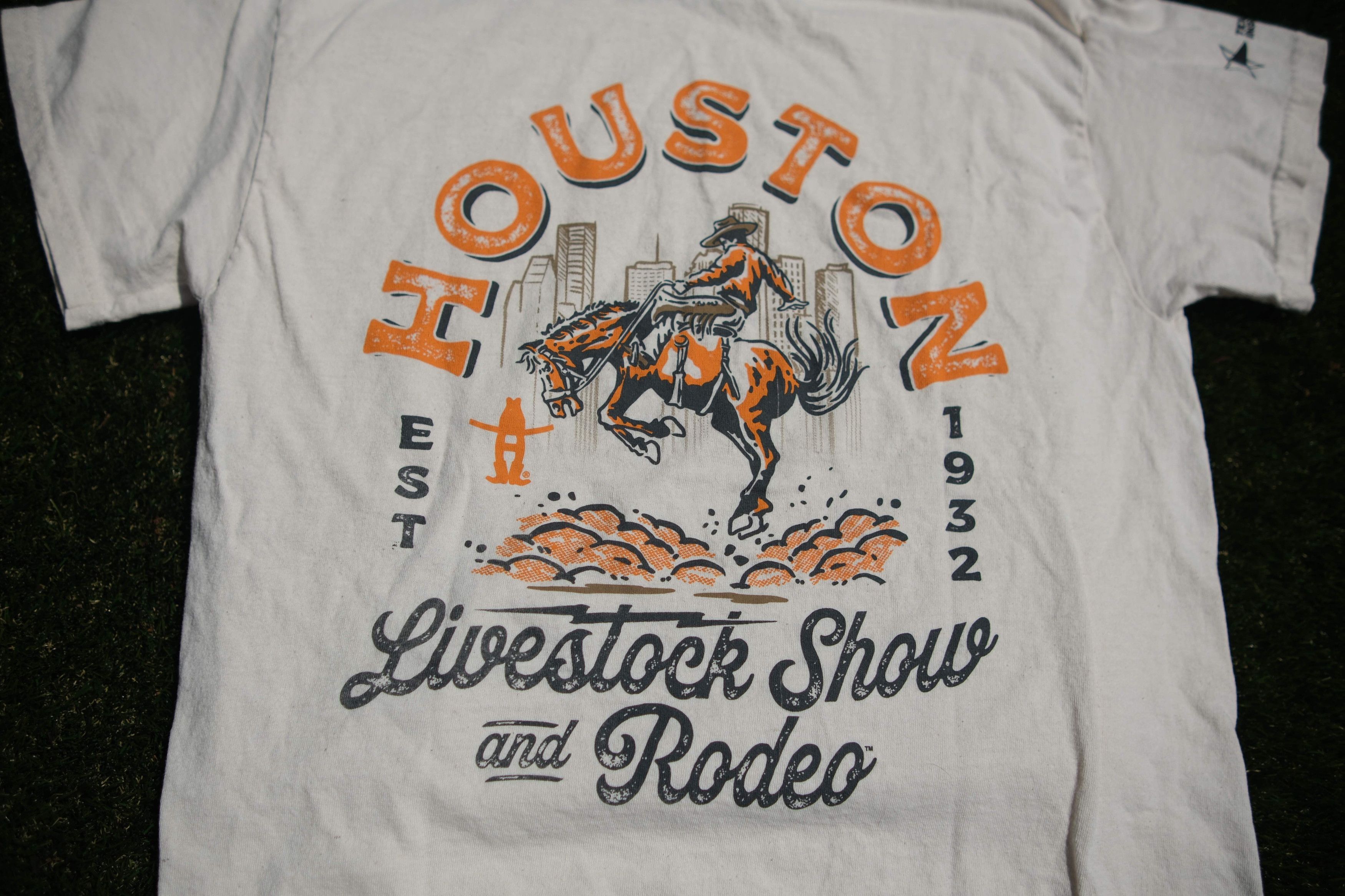 Gildan Vintage Houston Livestock Show Rodeo Tee Size US M / EU 48-50 / 2 - 1 Thumbnail