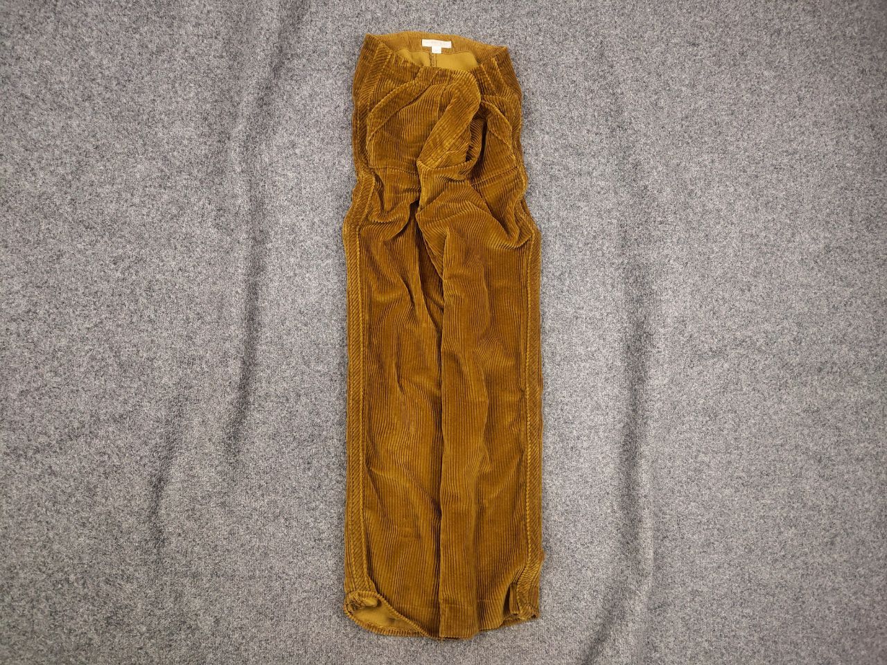 Burberry Burberry Yellow Corduroy Trousers Patch Pockets Baggy Pants Size 30" / US 8 / IT 44 - 1 Thumbnail