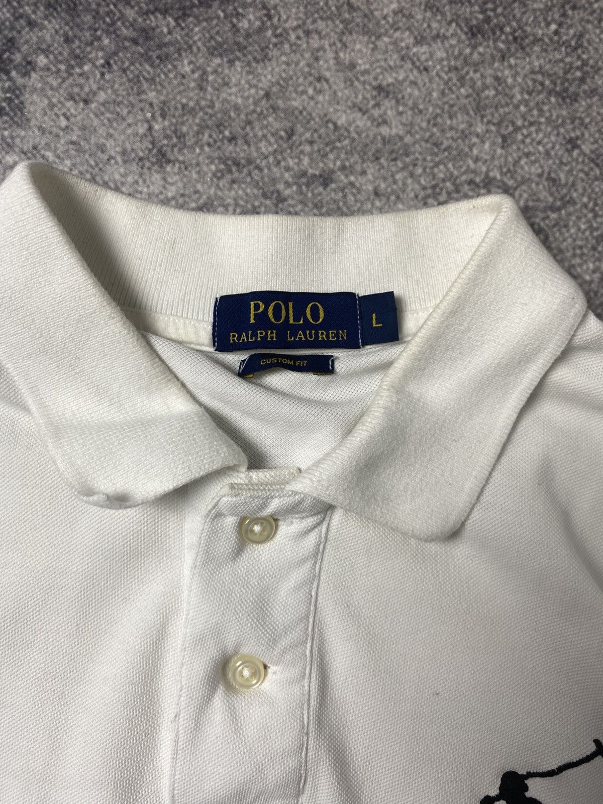 Polo Ralph Lauren POLO RALPH LAUREN WHITE T-SHIRT OLD MONEY STYLE LUXURY Size US L / EU 52-54 / 3 - 2 Thumbnail