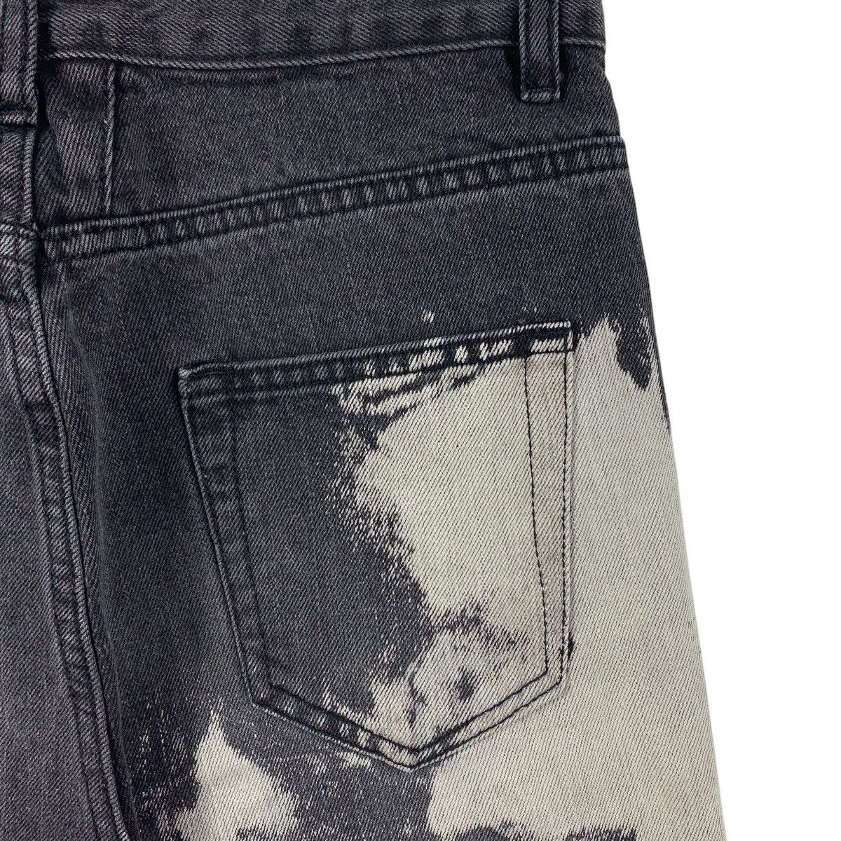 Designer × Japanese Brand PANERO Bleach dyedenim skinny jeans Size US 27 - 18 Thumbnail