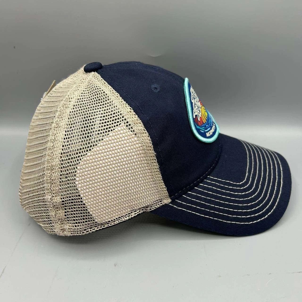 The Game Hermosa Beach California Trucker Hat Men Blue Snap Back Size ONE SIZE - 3 Thumbnail