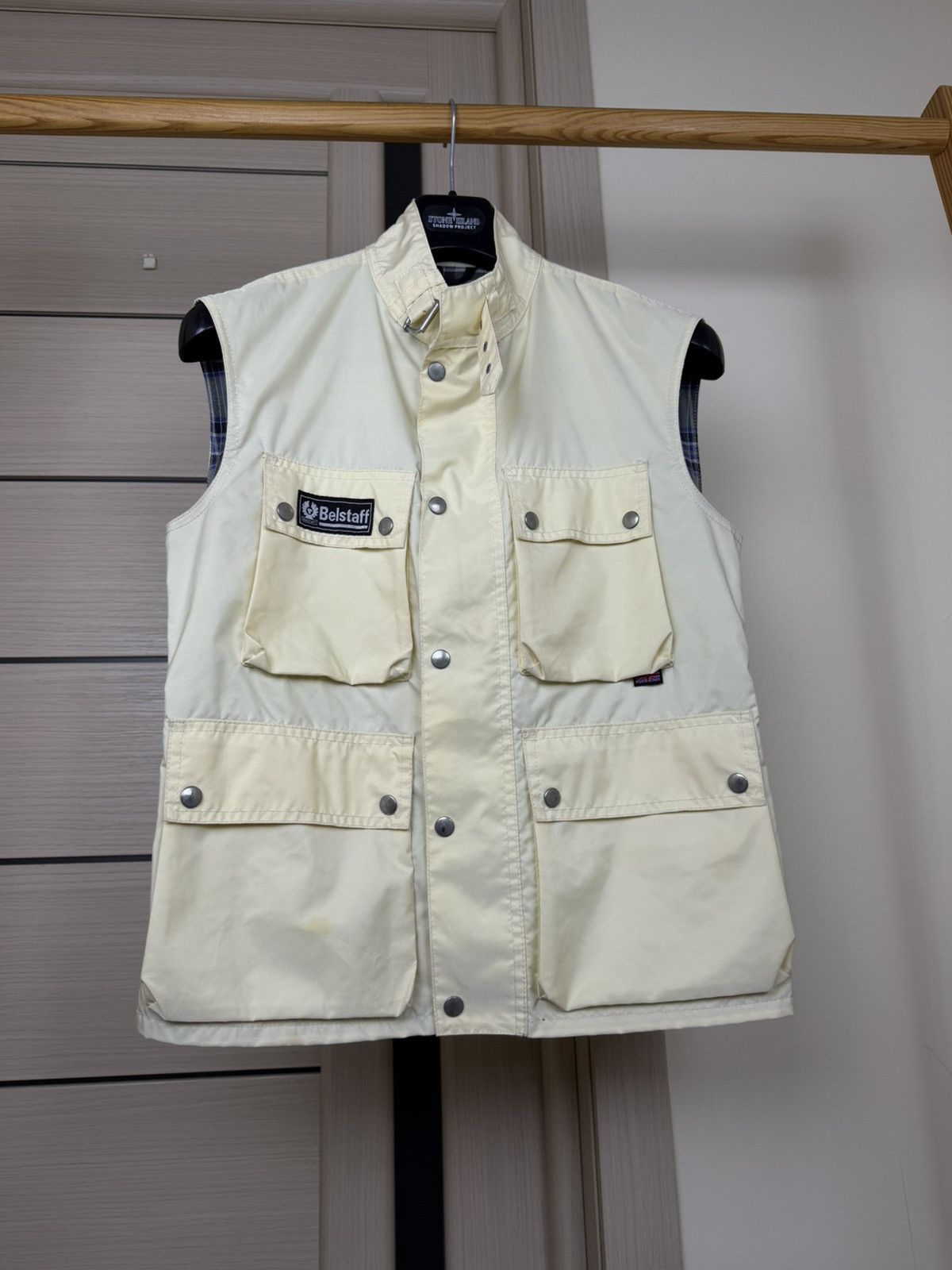 Belstaff BELSTAFF Multi Pocket 3M Details Nylon Biker Vest Waistcoat Size US S / EU 44-46 / 1 - 2 Thumbnail