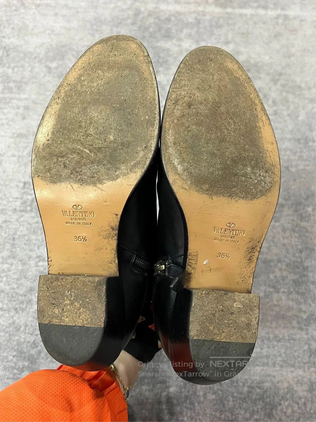 Valentino Valentino Studded Ankle Boots. Size US 5.5 / IT 35.5 - 8 Thumbnail