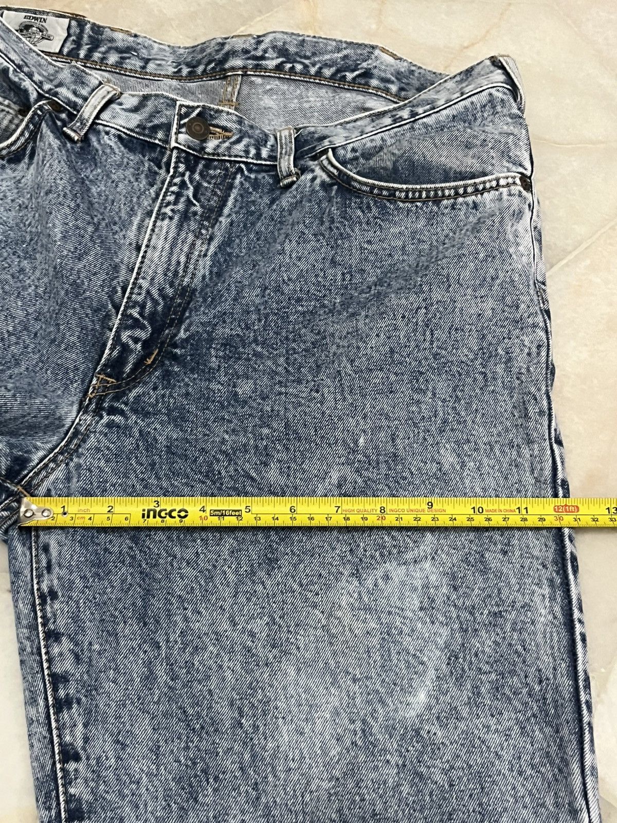 Edwin EDWIN ASID-WASH DENIM JEANS Size US 34 / EU 50 - 19 Thumbnail