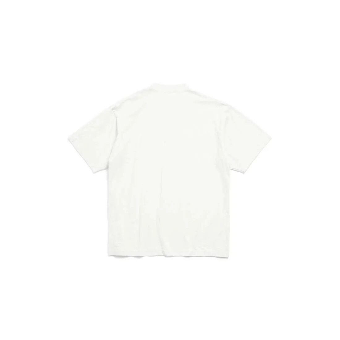 Balenciaga o1w1db11225 Loop Sports Icon T-Shirt Medium Fit in White Size US XXL / EU 58 / 5 - 2 Thumbnail