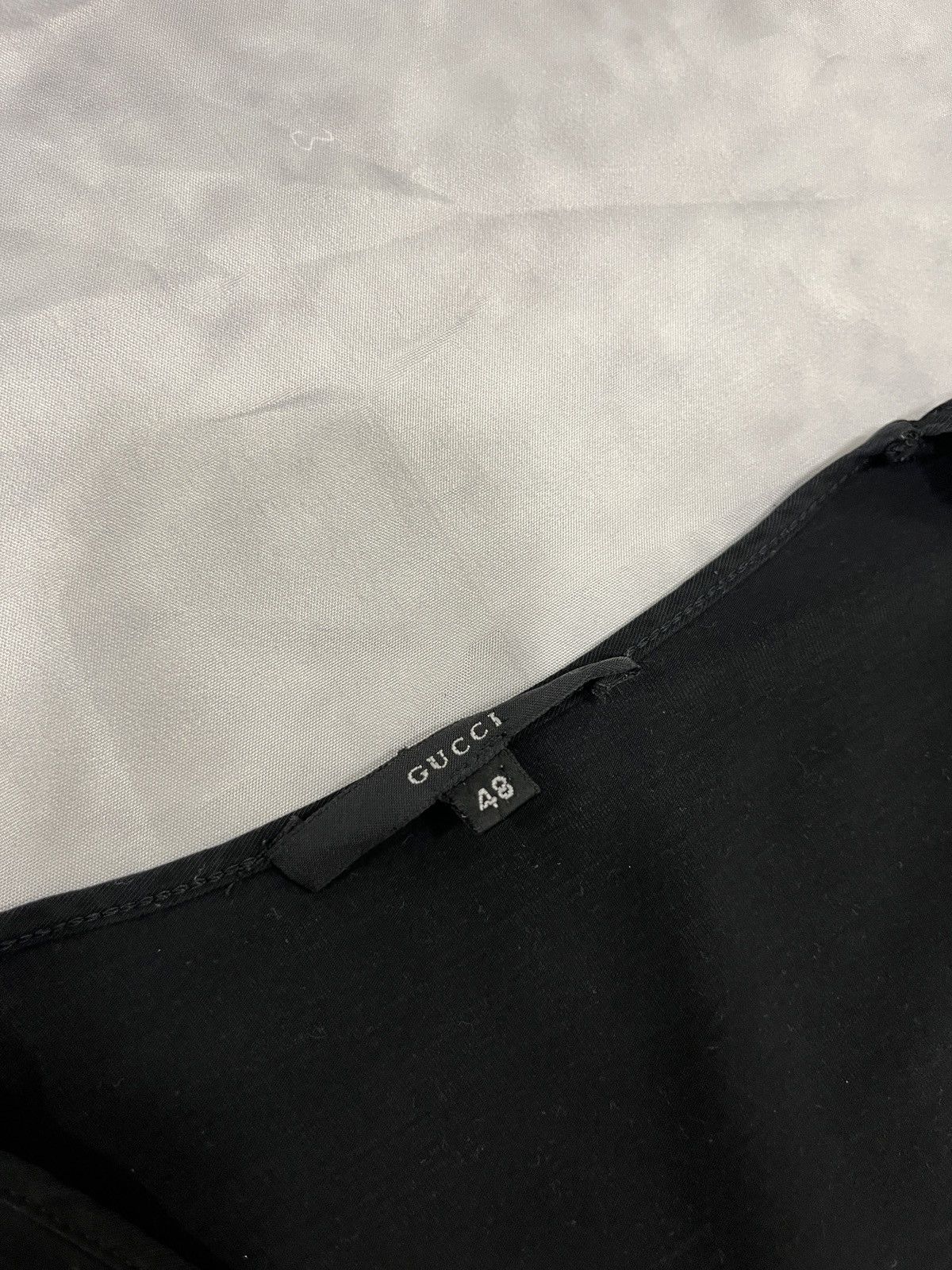 Gucci Gucci Vintage V-Neck Longsleeve Top Size XL / US 12-14 / IT 48-50 - 4 Thumbnail