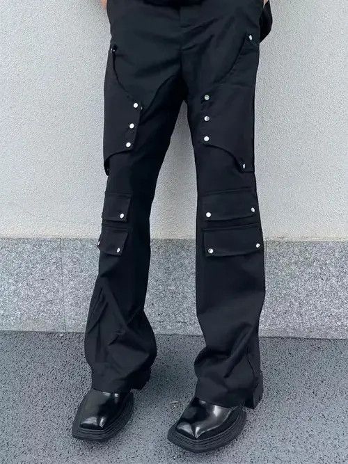 Designer × Jean function utility flared cargo pants Size US 31 - 4 Thumbnail