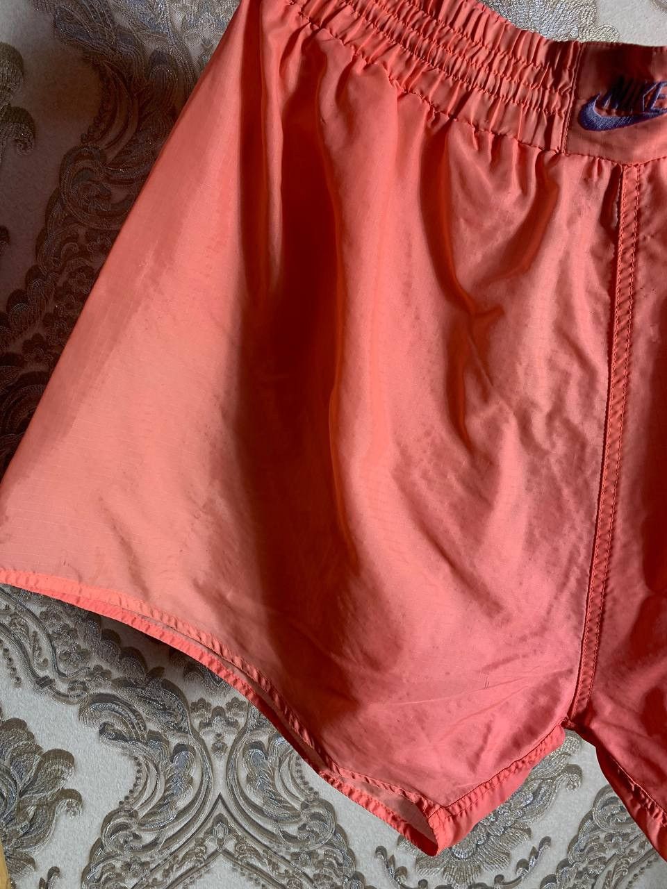Nike × Vintage VERY RARE NIKE CHALLENGE COURT PINK SHORTS DRILL SWOOSH Y2K Size US 34 / EU 50 - 4 Thumbnail