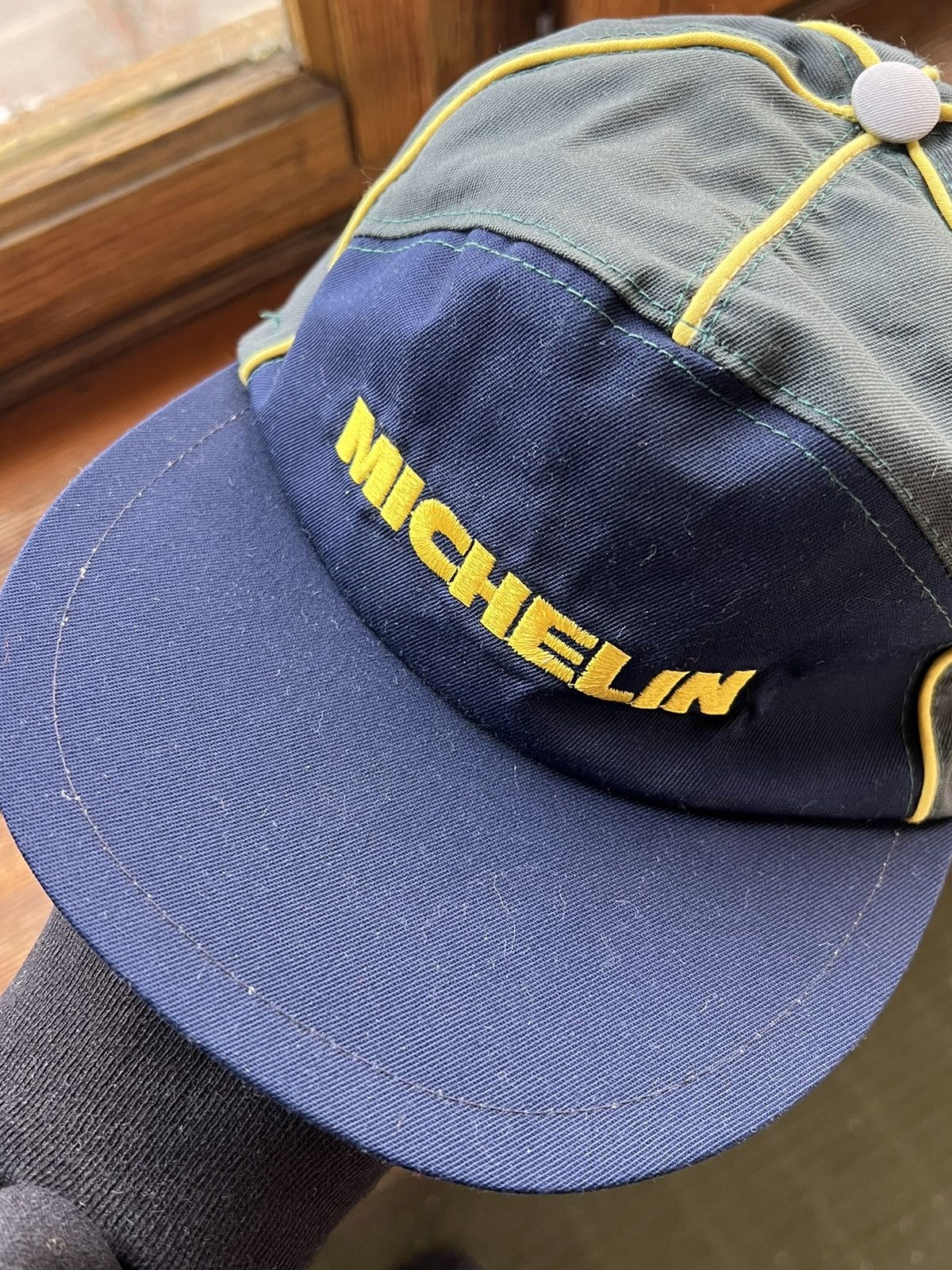Vintage Vintage Michelin Racing Cap Hat Baseball 90s Size ONE SIZE - 3 Thumbnail