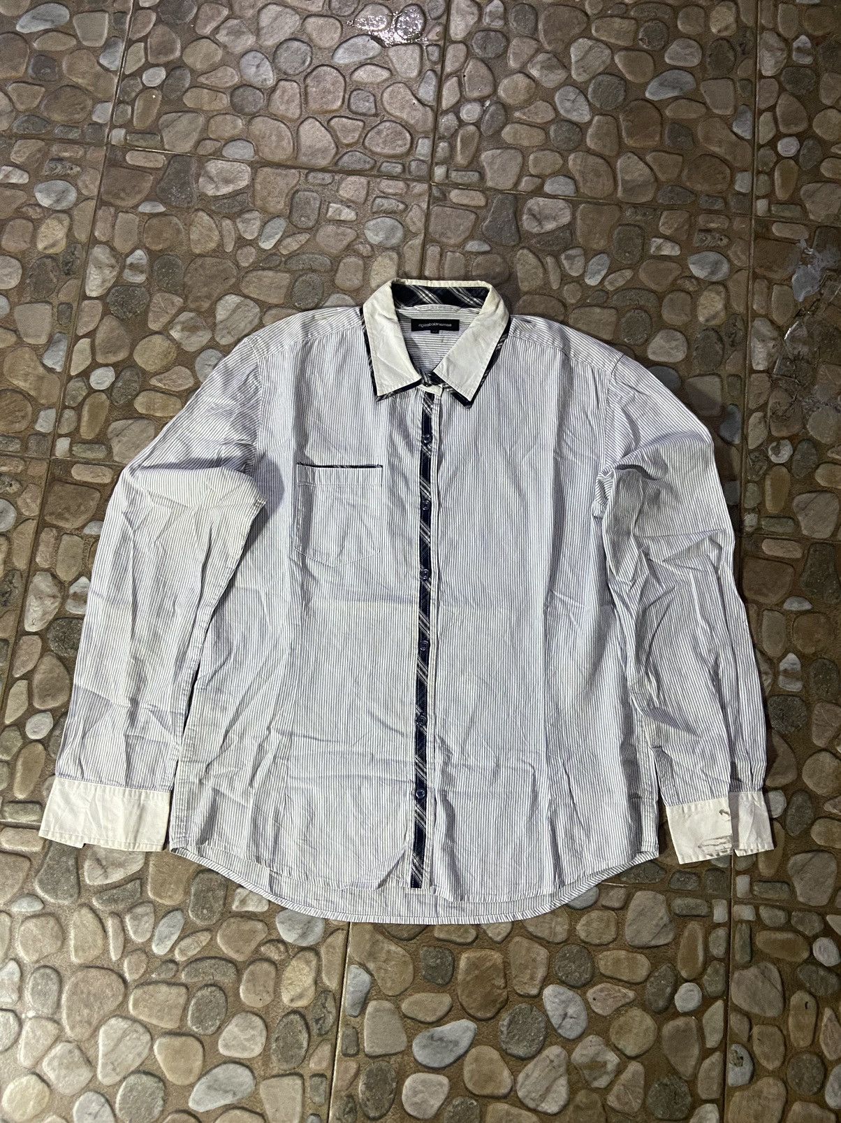 Japanese Brand × semanticdesign VTG semantic design long office shirt Size US L / EU 52-54 / 3 - 2 Thumbnail