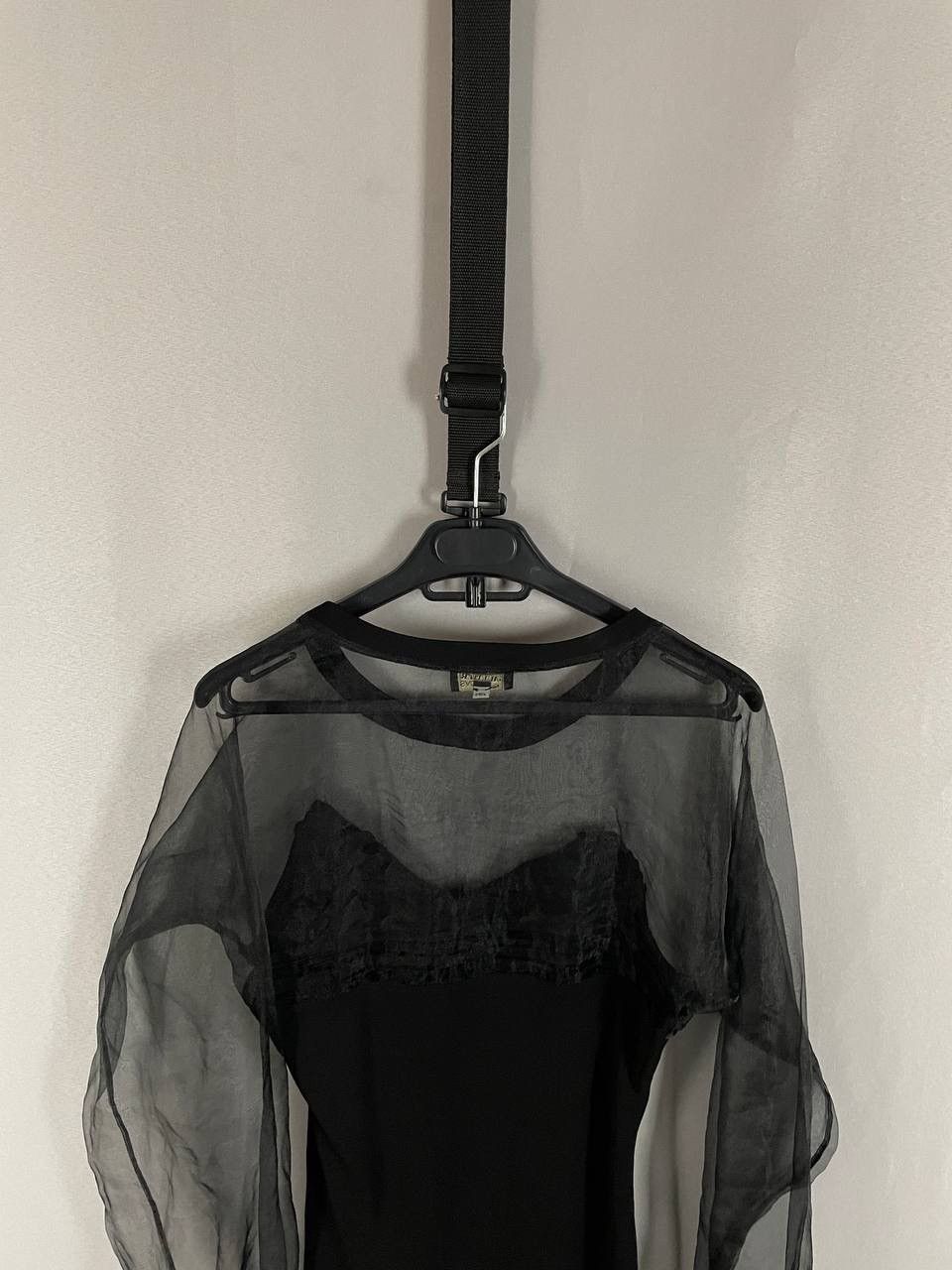 Jean Paul Gaultier Jean Paul Gaultier Black Crewneck Long Sleeve Tee Size S / US 4 / IT 40 - 6 Thumbnail