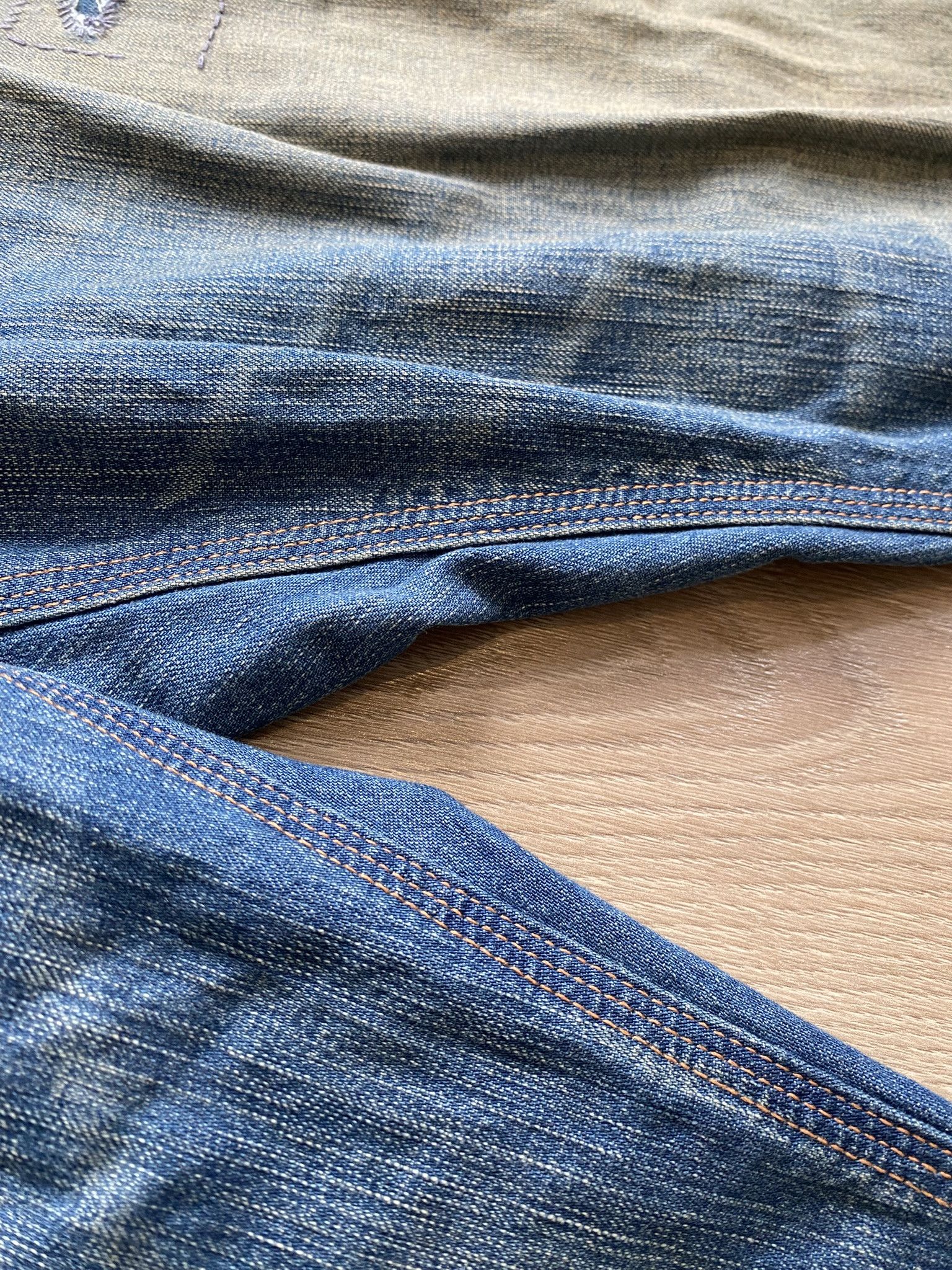 RRL Ralph Lauren Polo Ralph Lauren Relaxed Fit Distressed Carpenter Jean Size US 38 / EU 54 - 11 Thumbnail