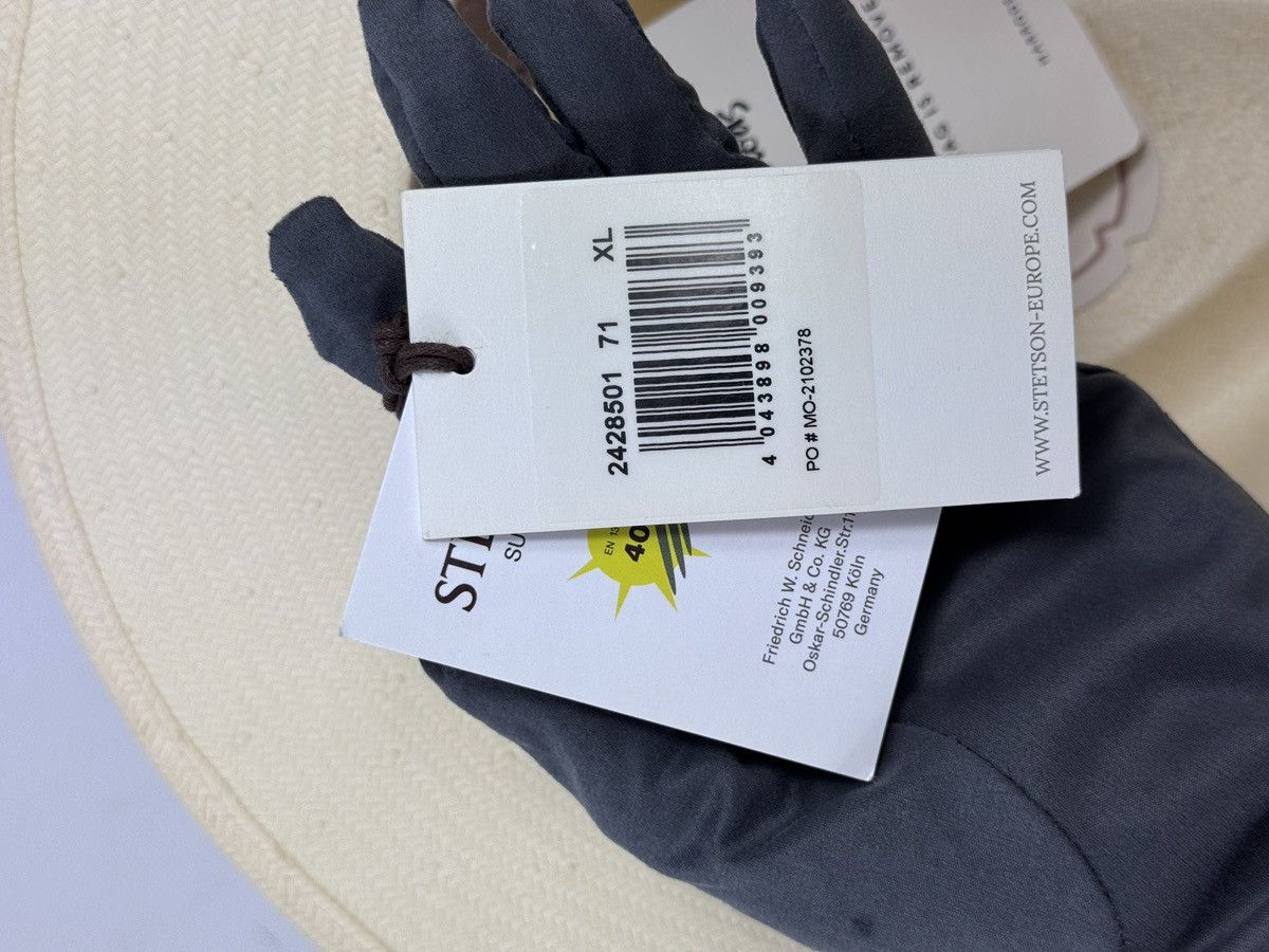 Stetson STRAW HAT XL Size ONE SIZE - 9 Thumbnail