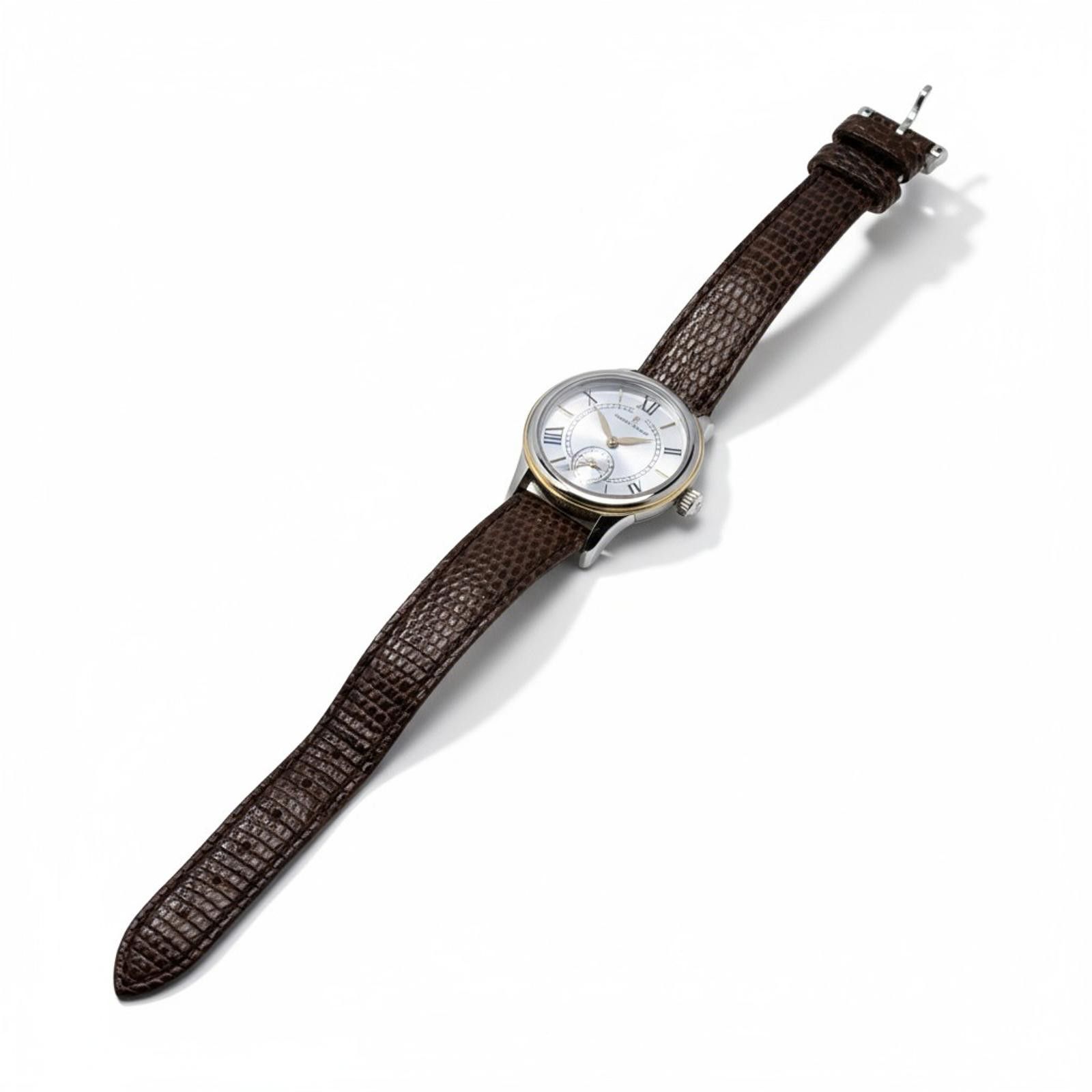 Maurice Lacroix Maurice Lacroix - Classic Brown Leather Strap Watch Size ONE SIZE - 1 Thumbnail